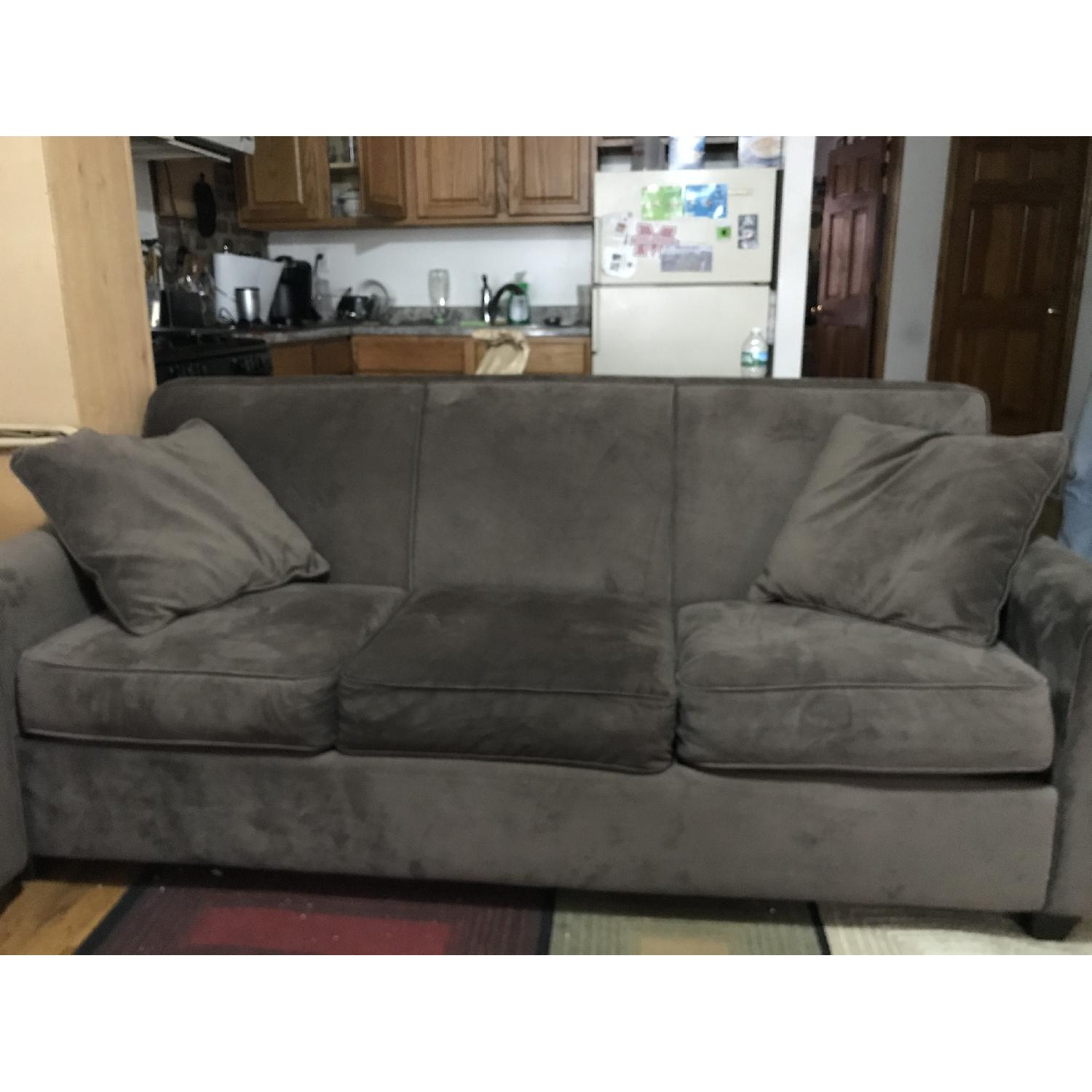 3 Seater Microsuede Couches - image-6