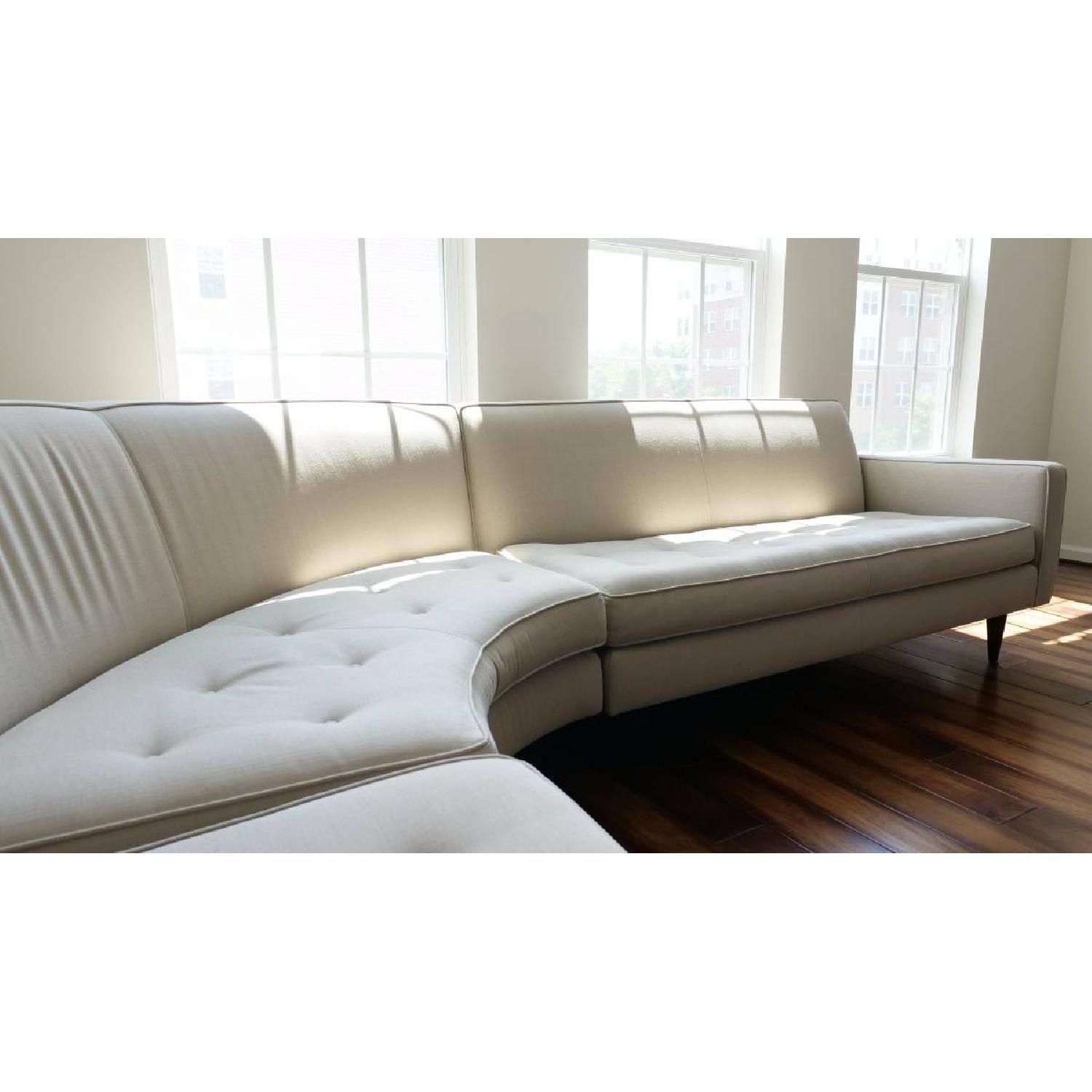 Room & Board Curved Sectional Sofa - image-2