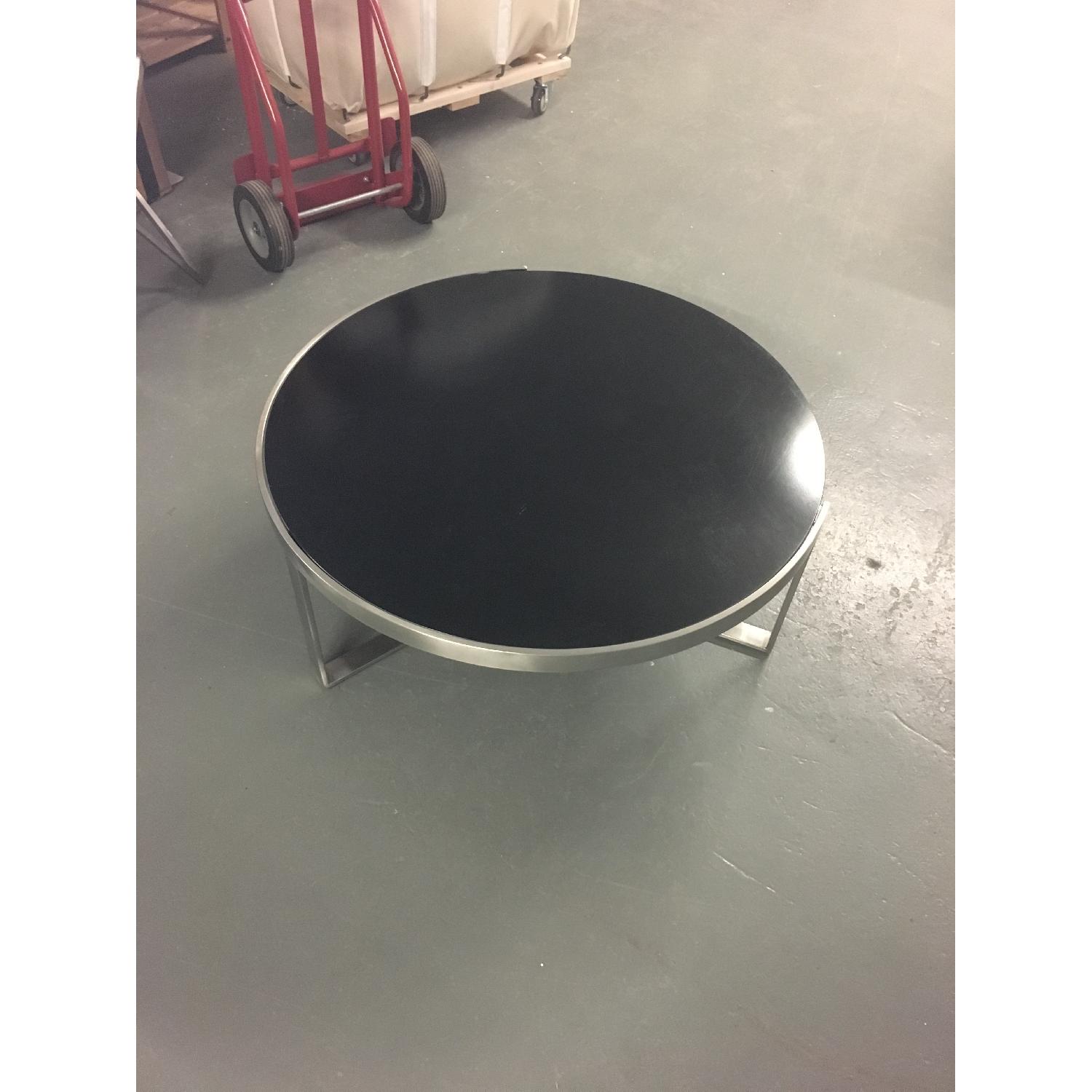 Black Disk Table - image-2