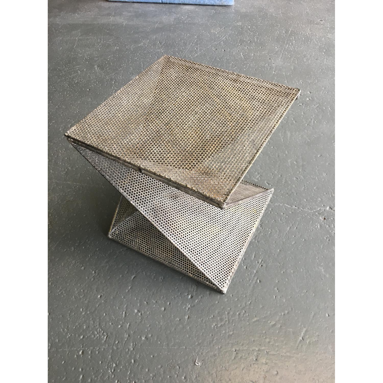 Metal Perforated Side Tables - image-3