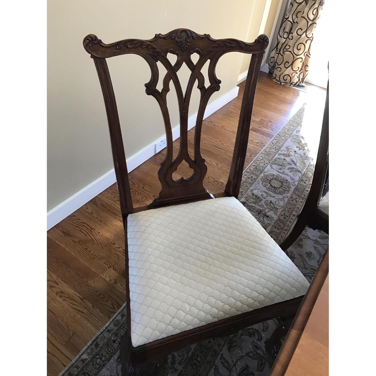 Stickley Audi & Co Dining Room Table w/ 8 Chairs AptDeco