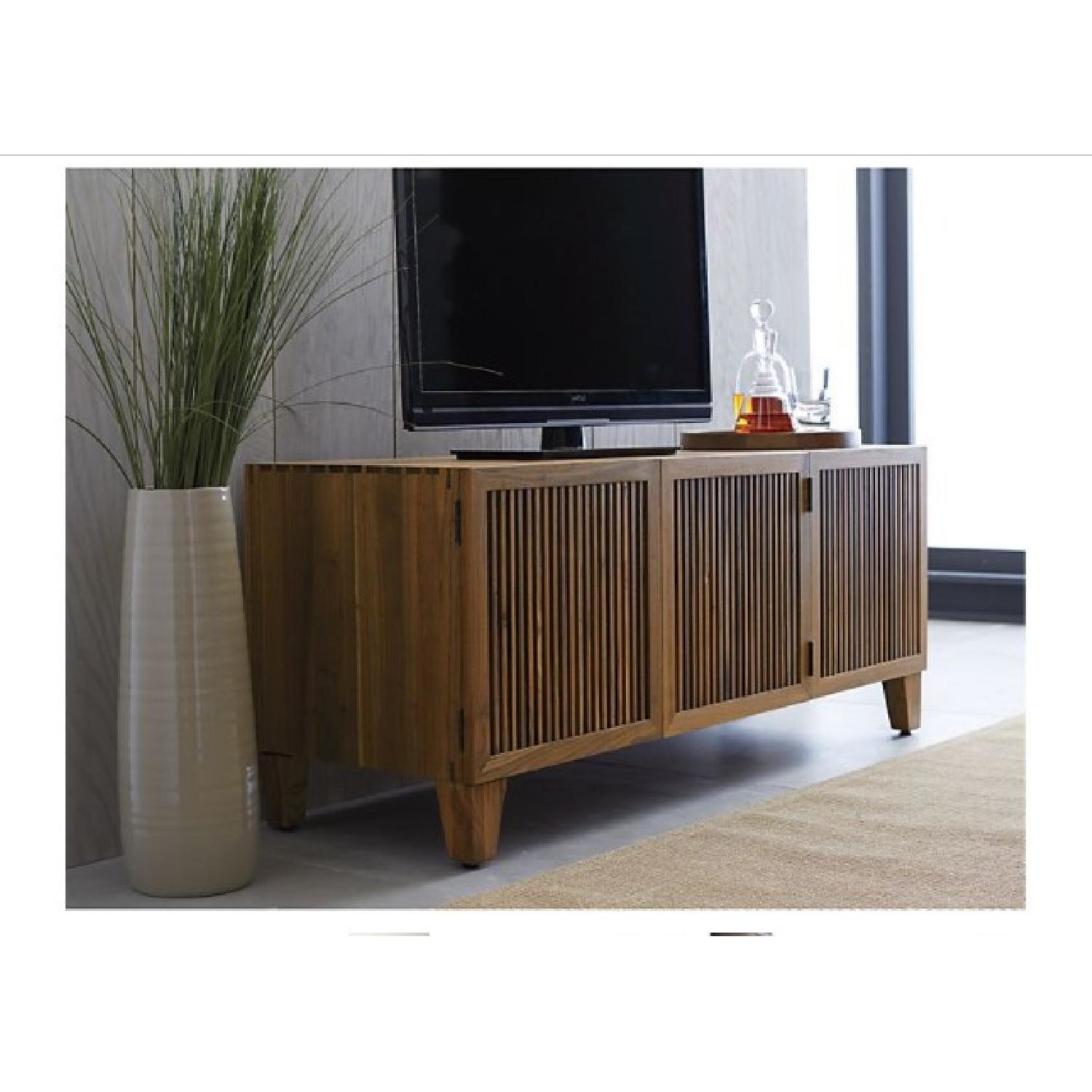 Crate & Barrel Marin Natural Media Console - image-4
