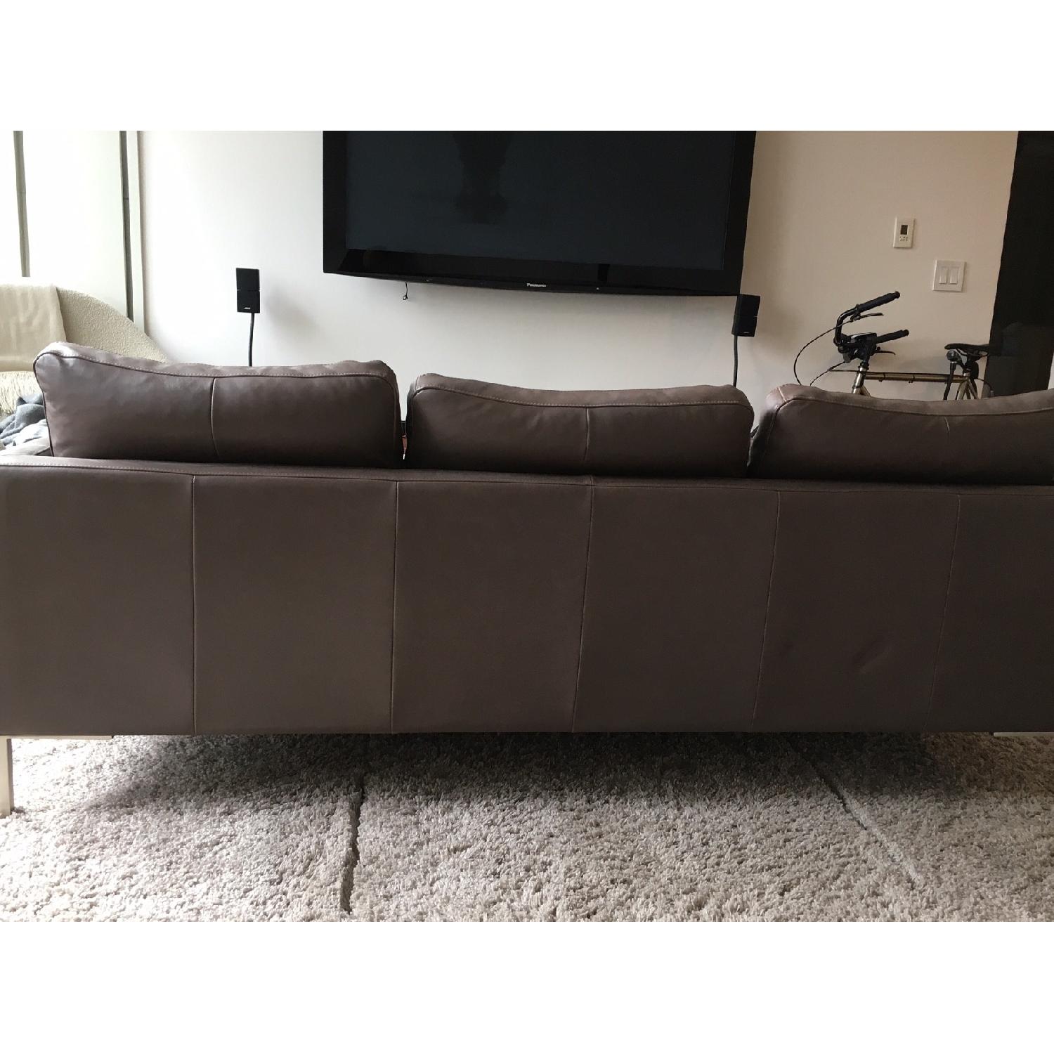 BoConcept Leather Sofa - image-4