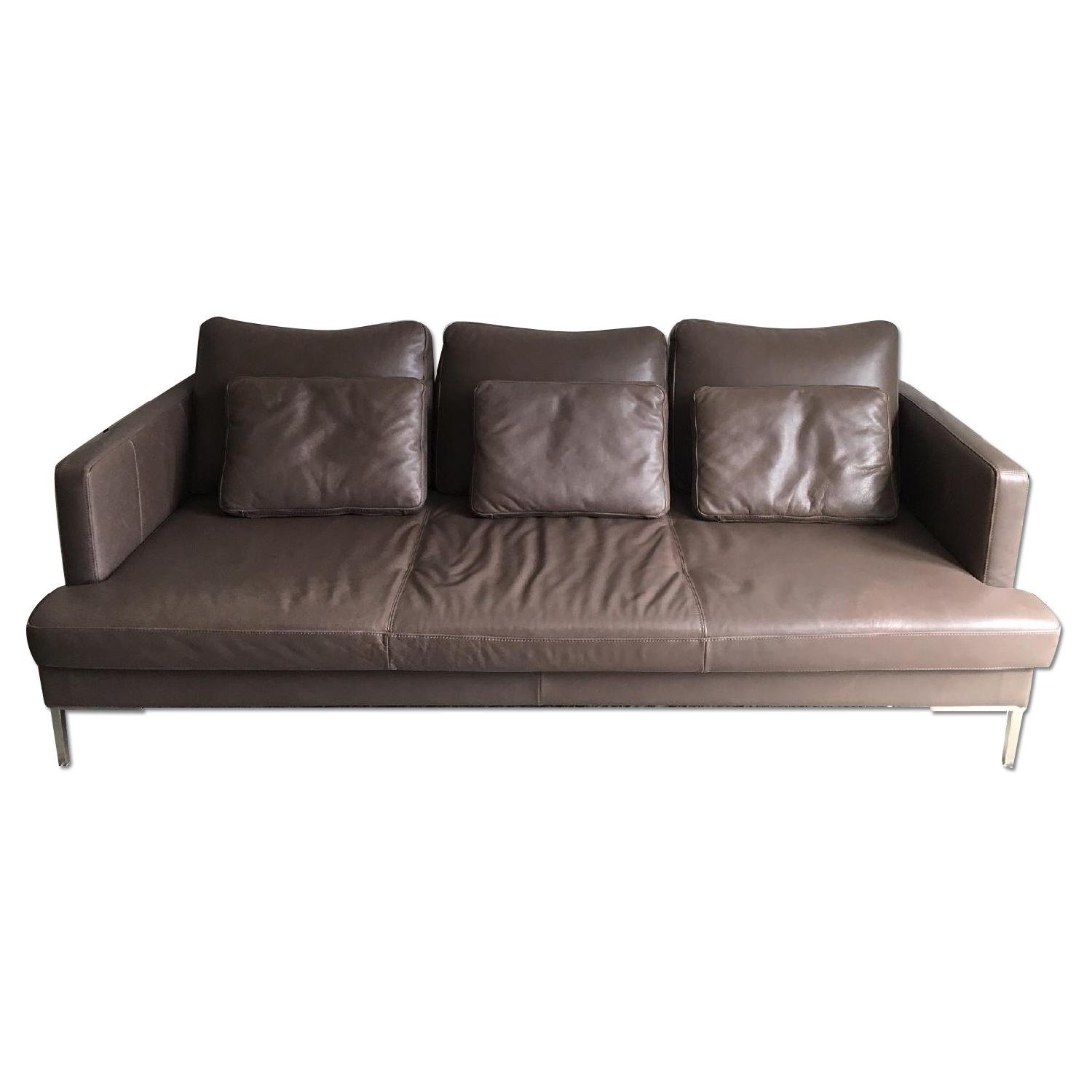 BoConcept Leather Sofa - image-0