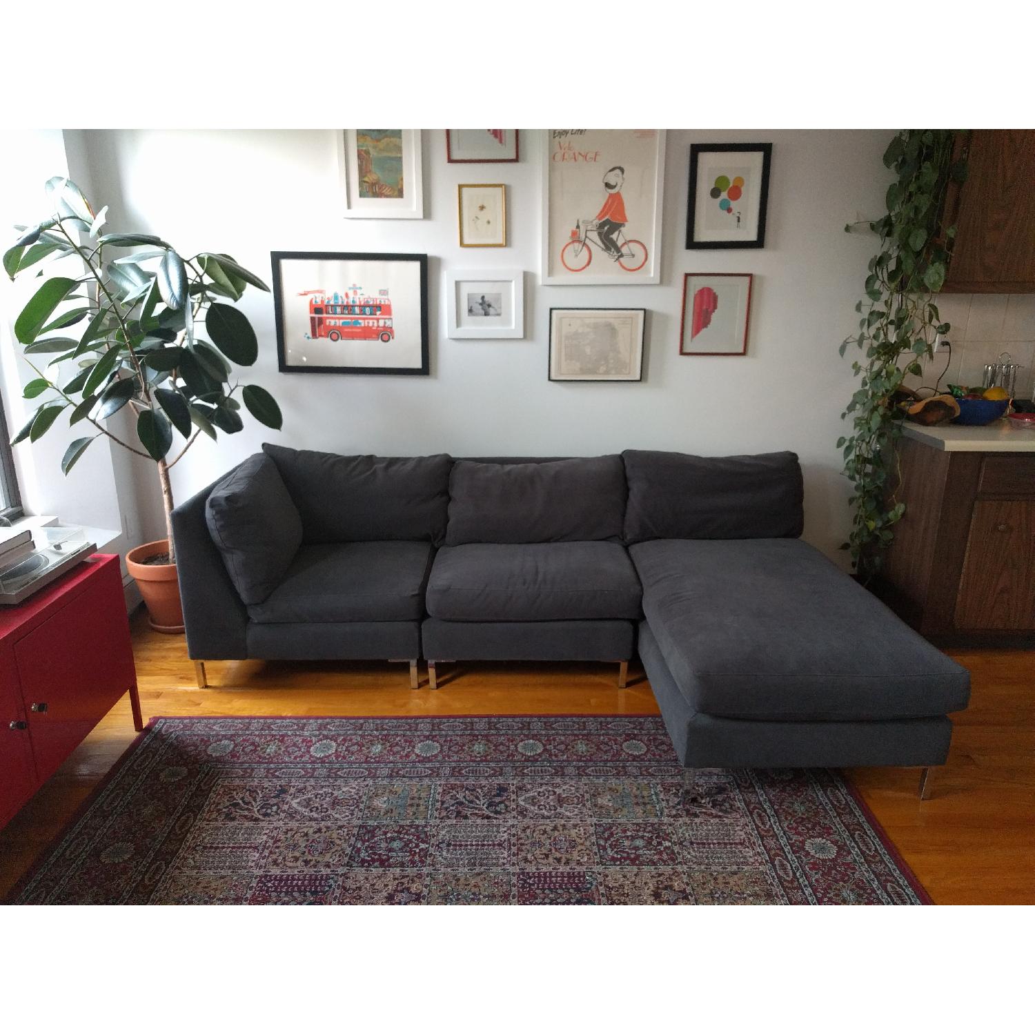 CB2 3-Piece Sectional Sofa - image-3