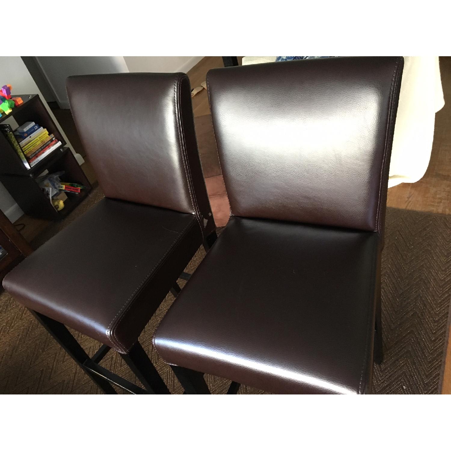 Crate & Barrel Lowe Bar Stools - image-3