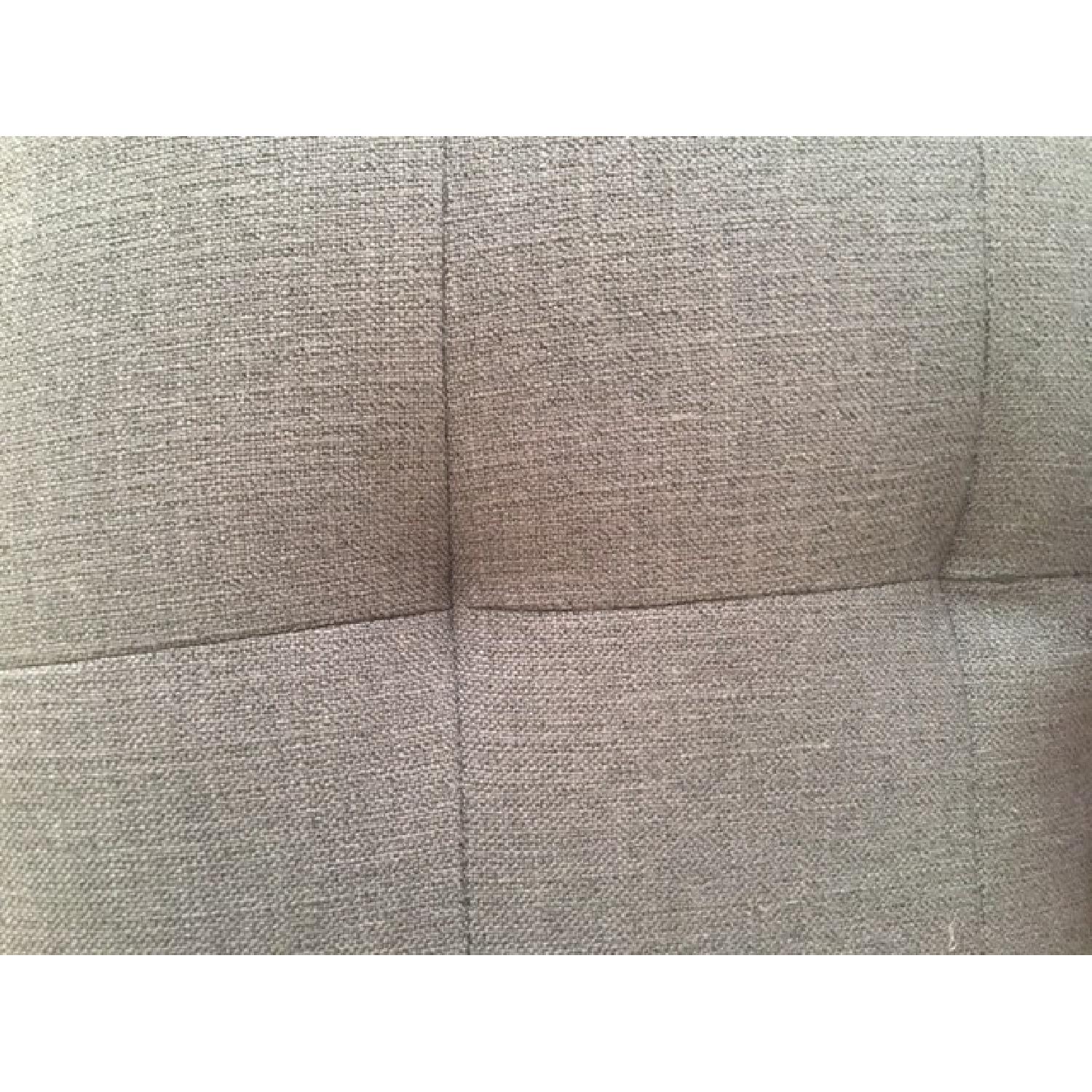 Modani Biltmore Grey Fabric Chaise Sectional Sofa - image-4