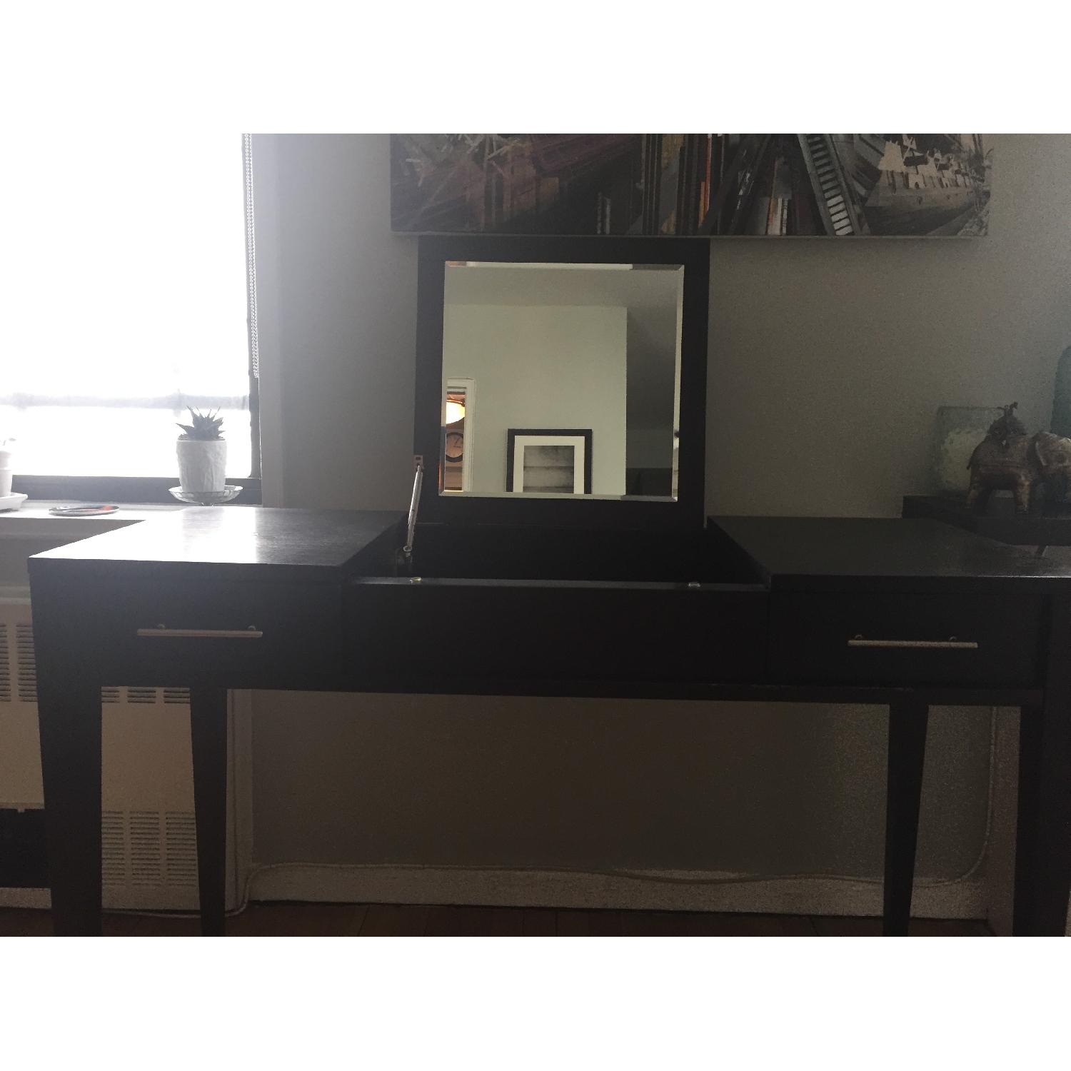 West Elm Narrow Leg Vanity/Desk - image-2