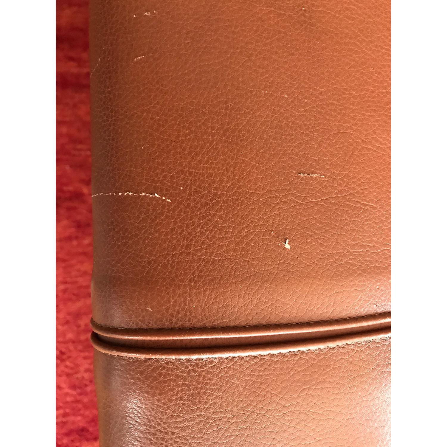 Adesso Perobell Leather Sofa - image-5