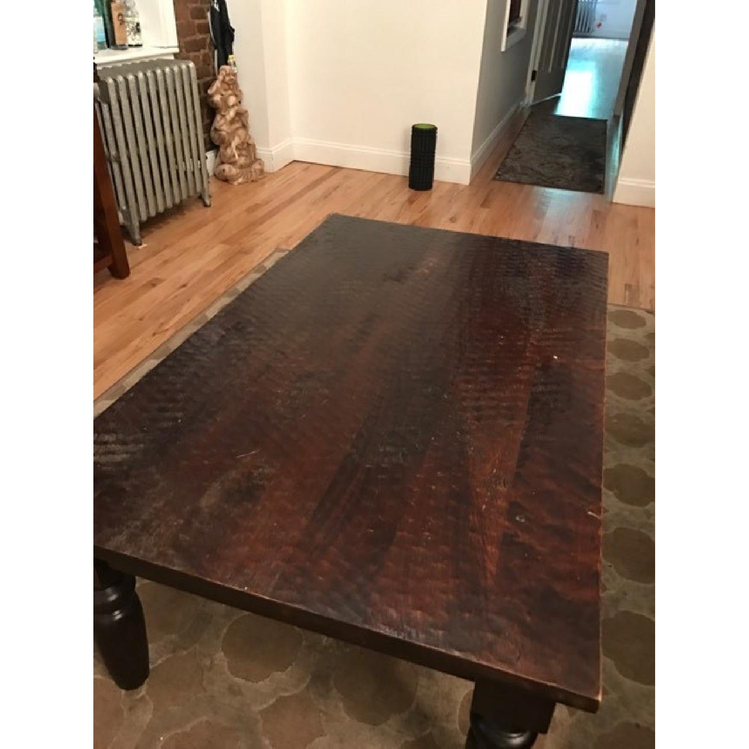 West Elm Wood Coffee Table - image-3