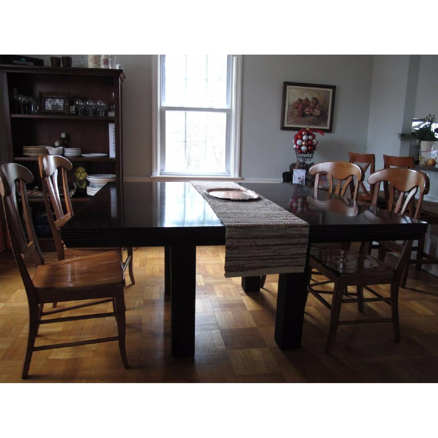 Solid Wood Deco Dining Table - AptDeco