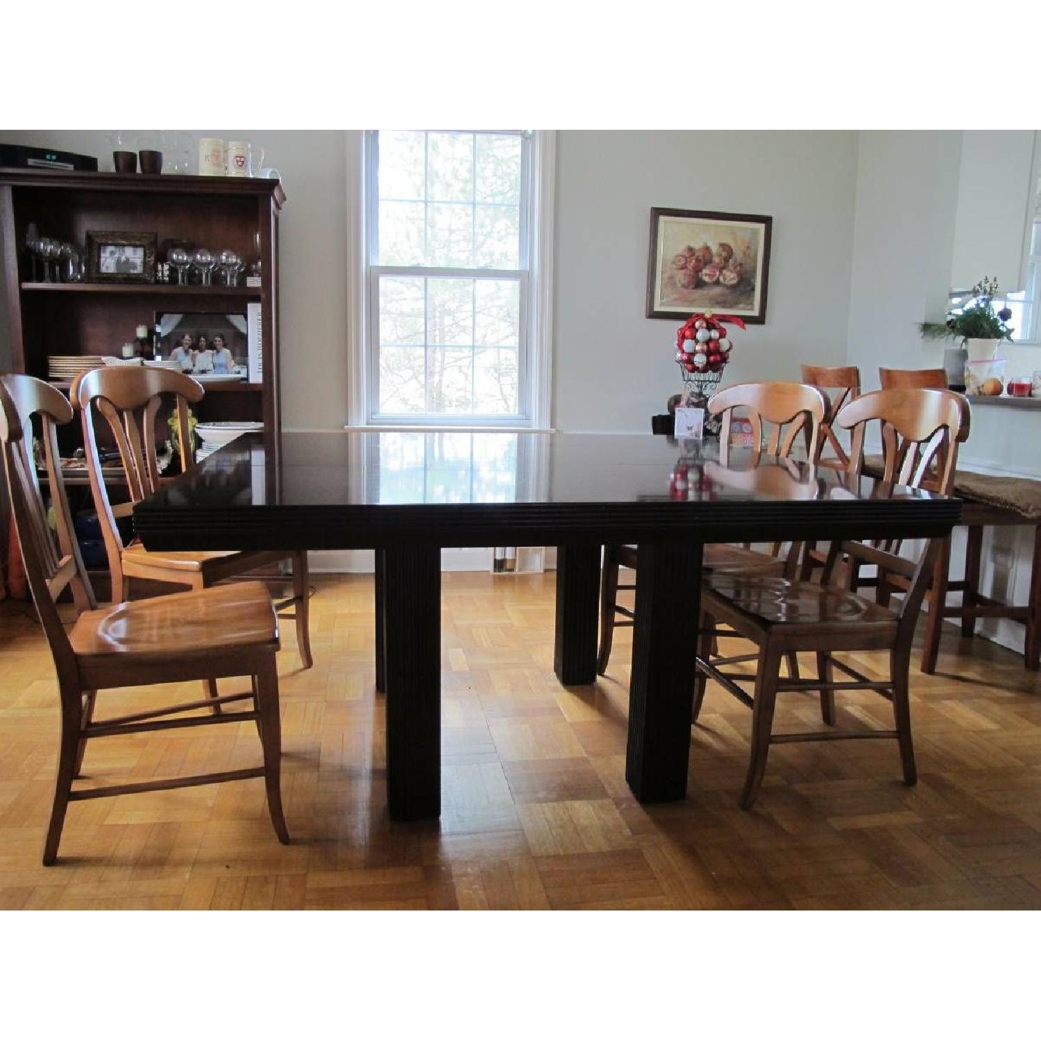 Solid Wood Deco Dining Table - AptDeco
