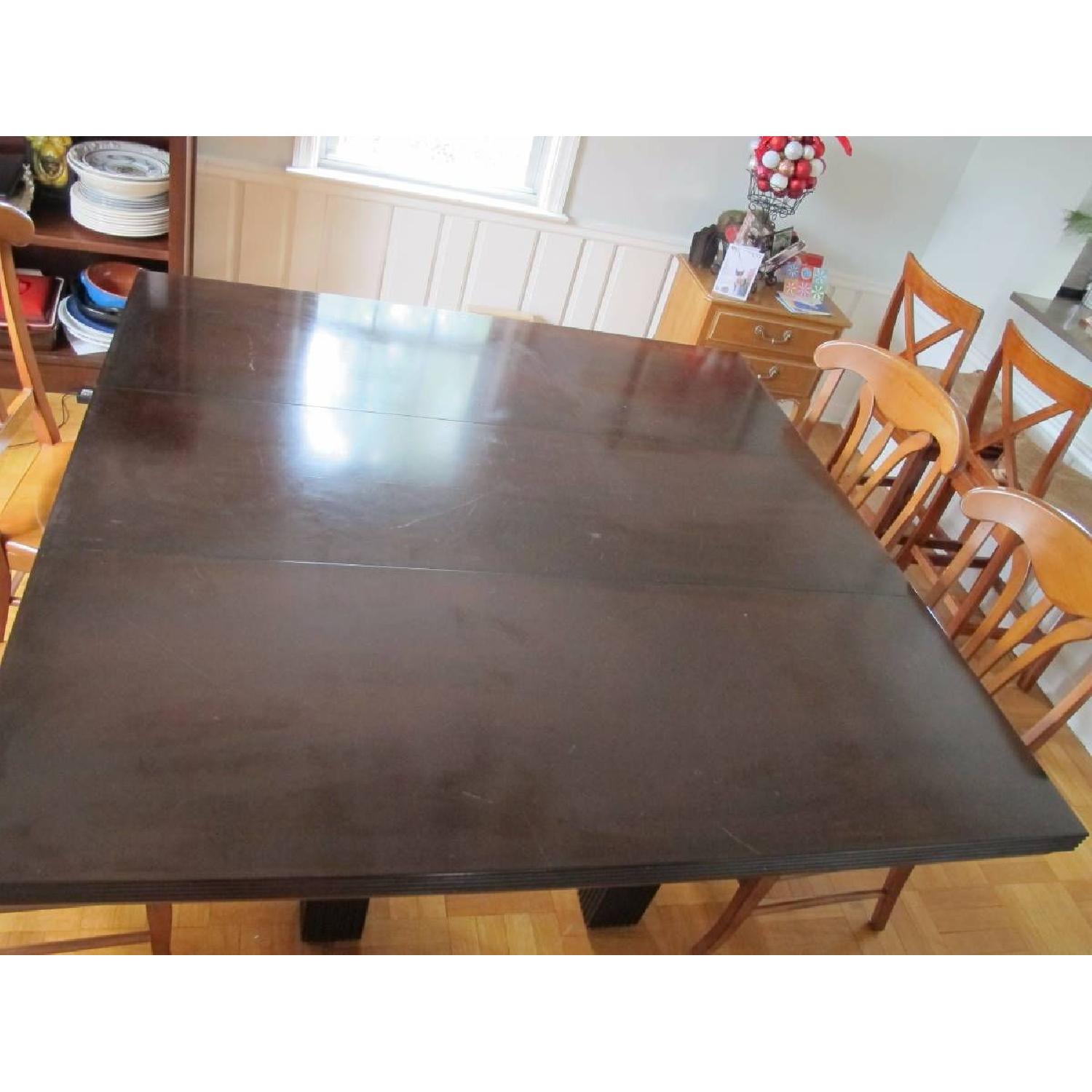 Solid Wood Deco Dining Table - AptDeco