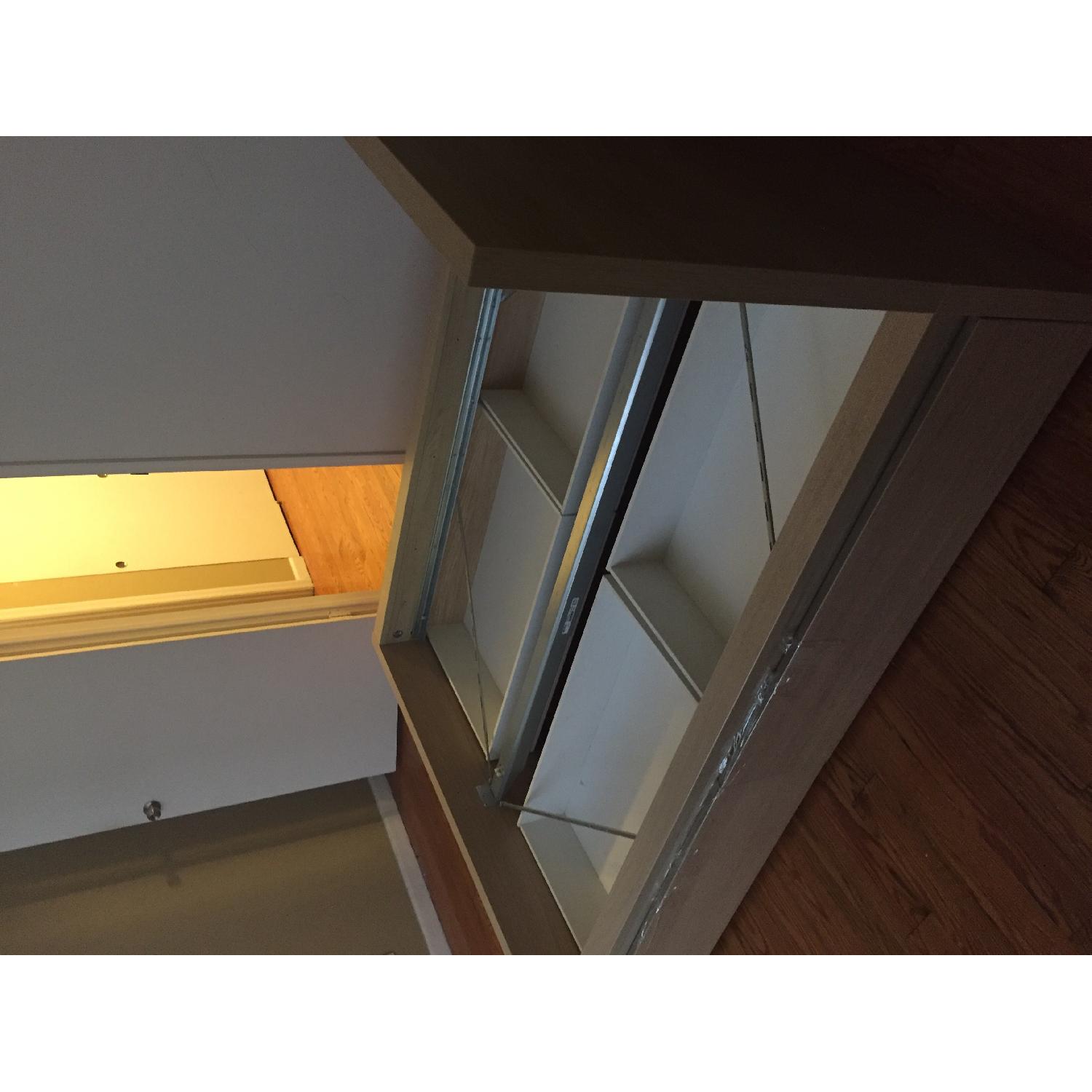 Ikea Malm Full Bed Frame w/ 4 Storage Drawers - image-4