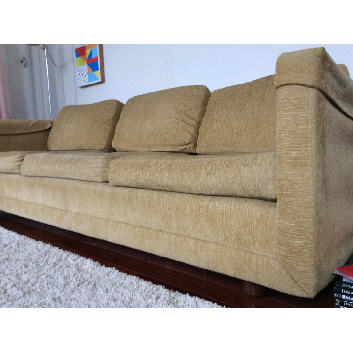 Vintage Modern Sofa + 2 Club Chairs - image-2