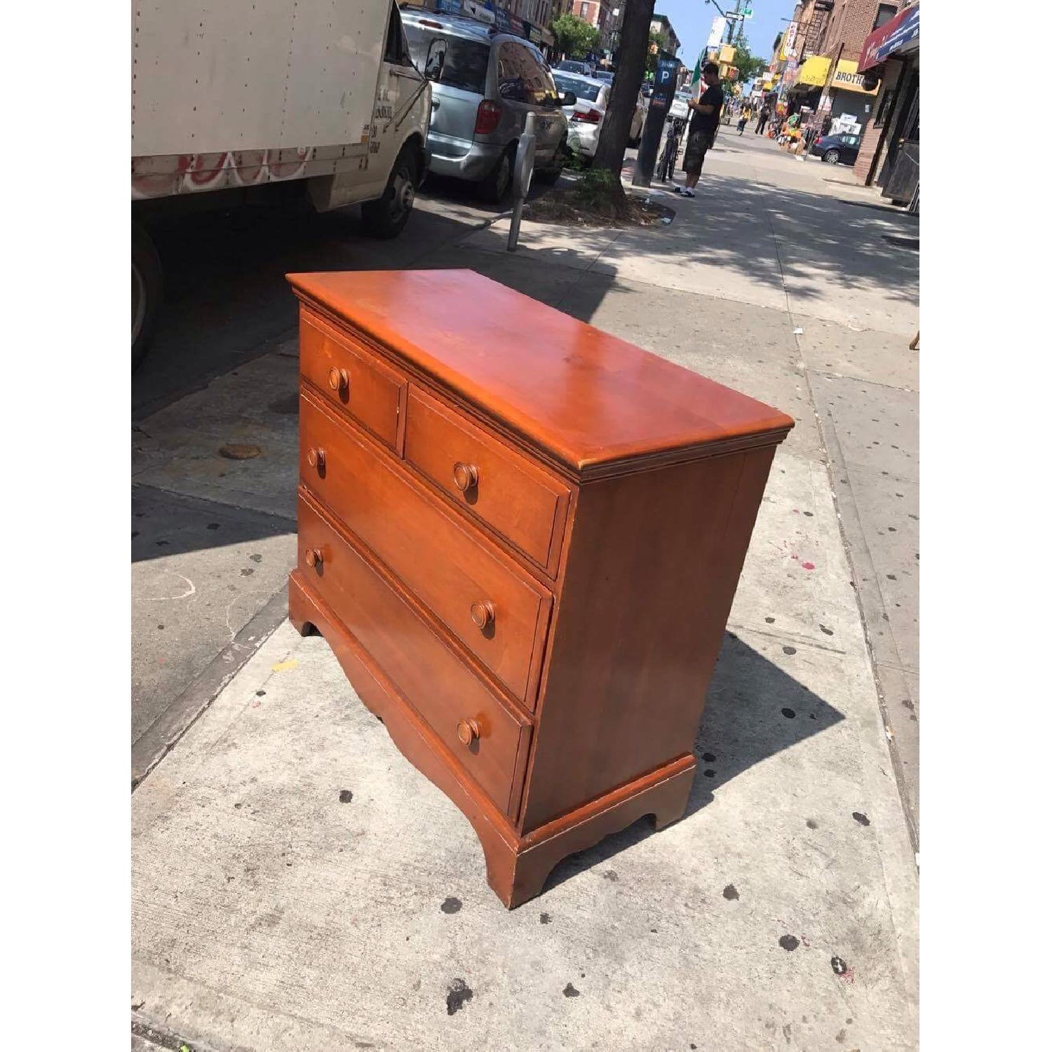 Antique 1930s Maple Dresser - image-5