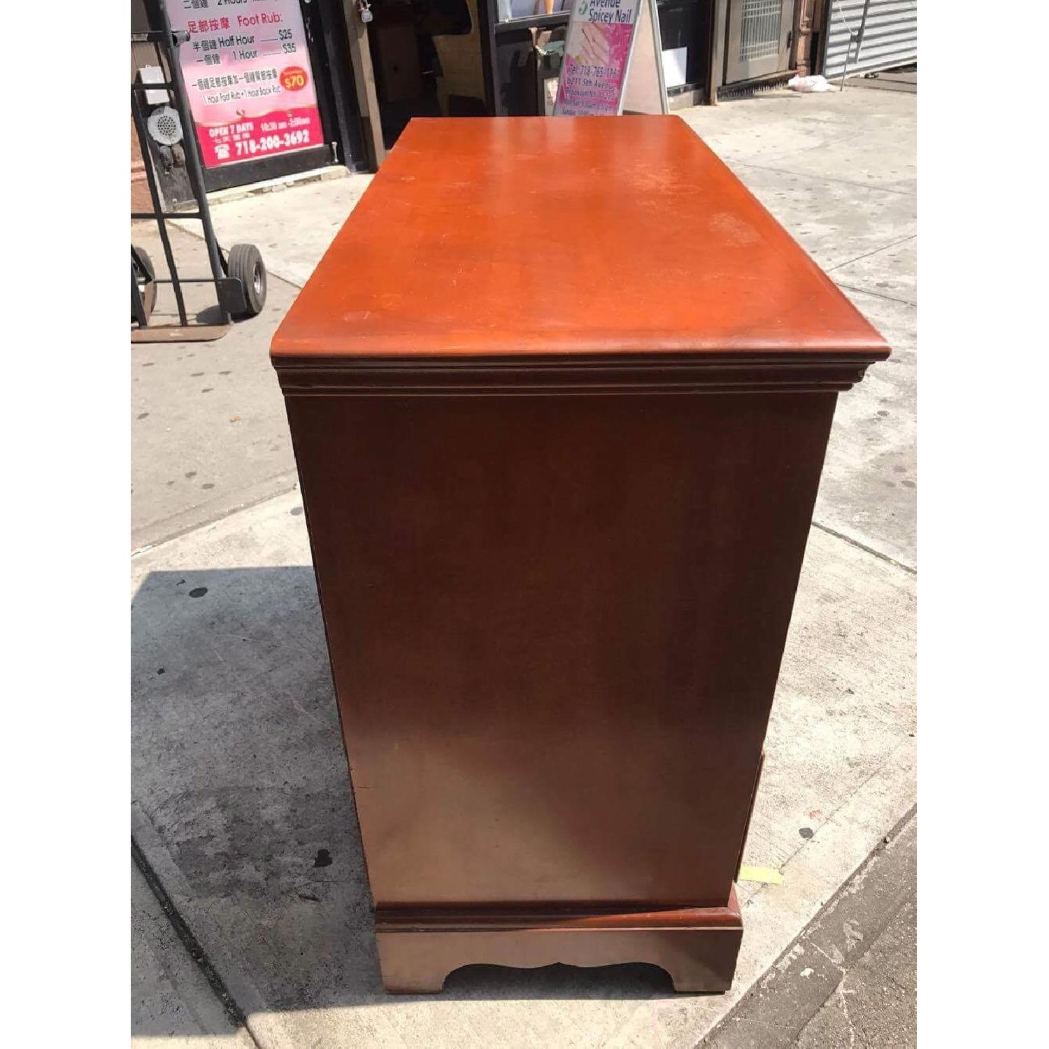 Antique 1930s Maple Dresser - image-6