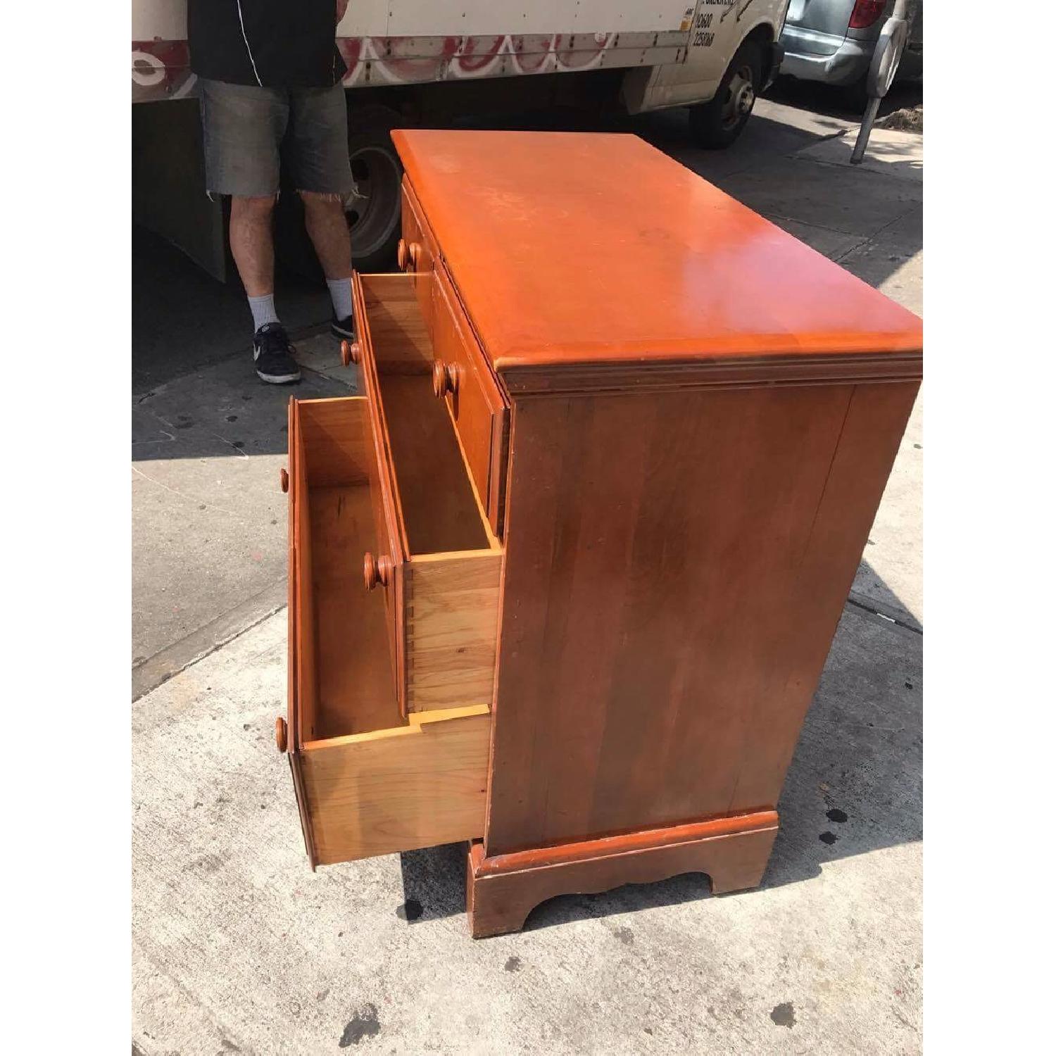 Antique 1930s Maple Dresser - image-14