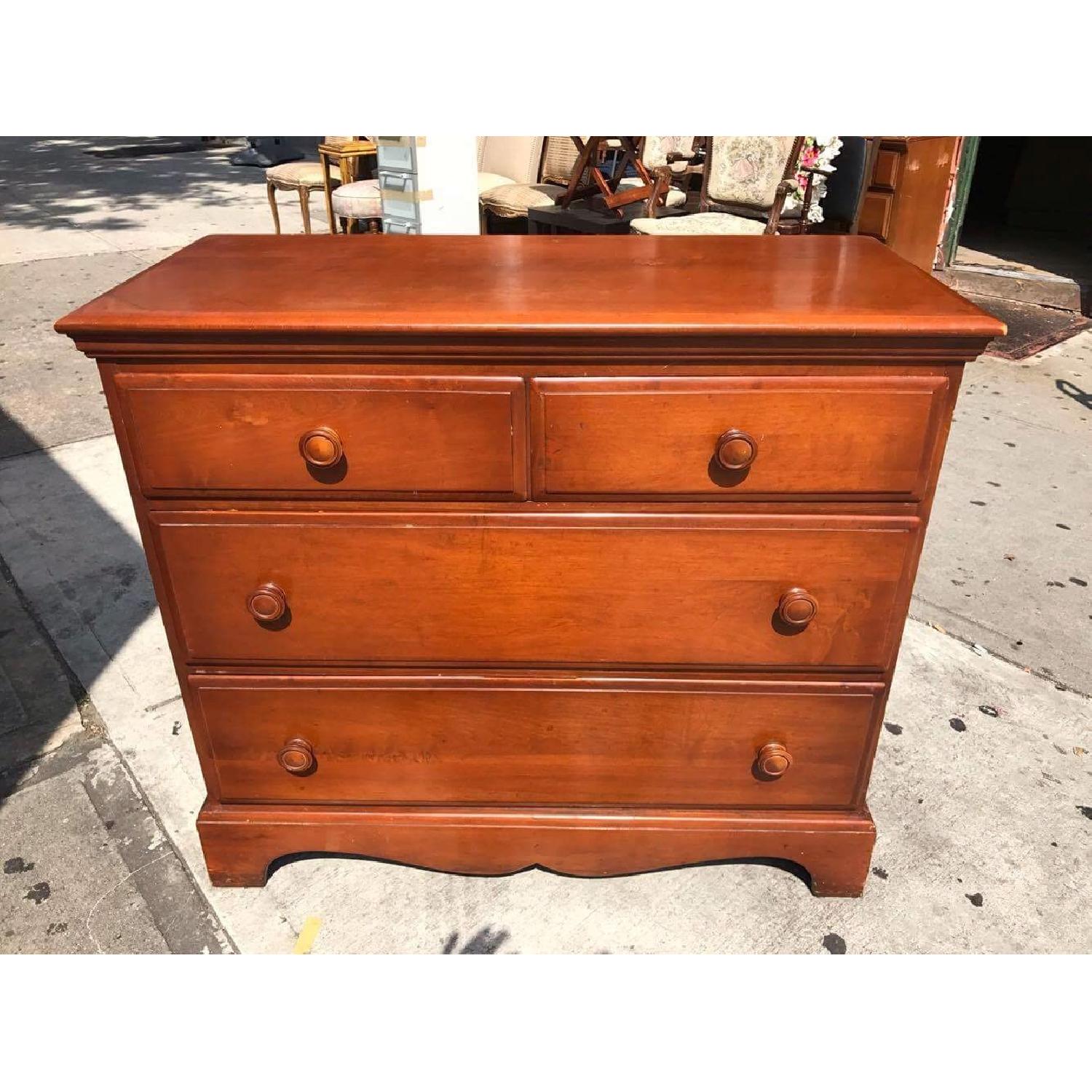 Antique 1930s Maple Dresser - image-19