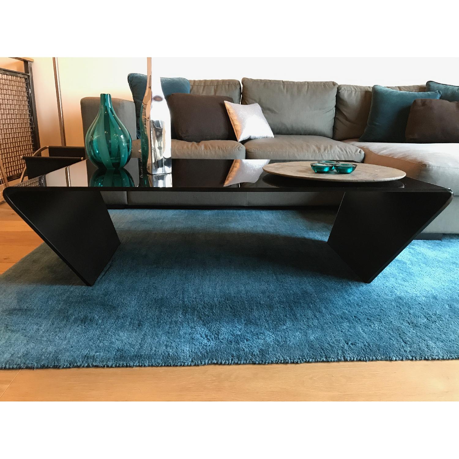 BoConcept Black Glass Coffee Table - image-4