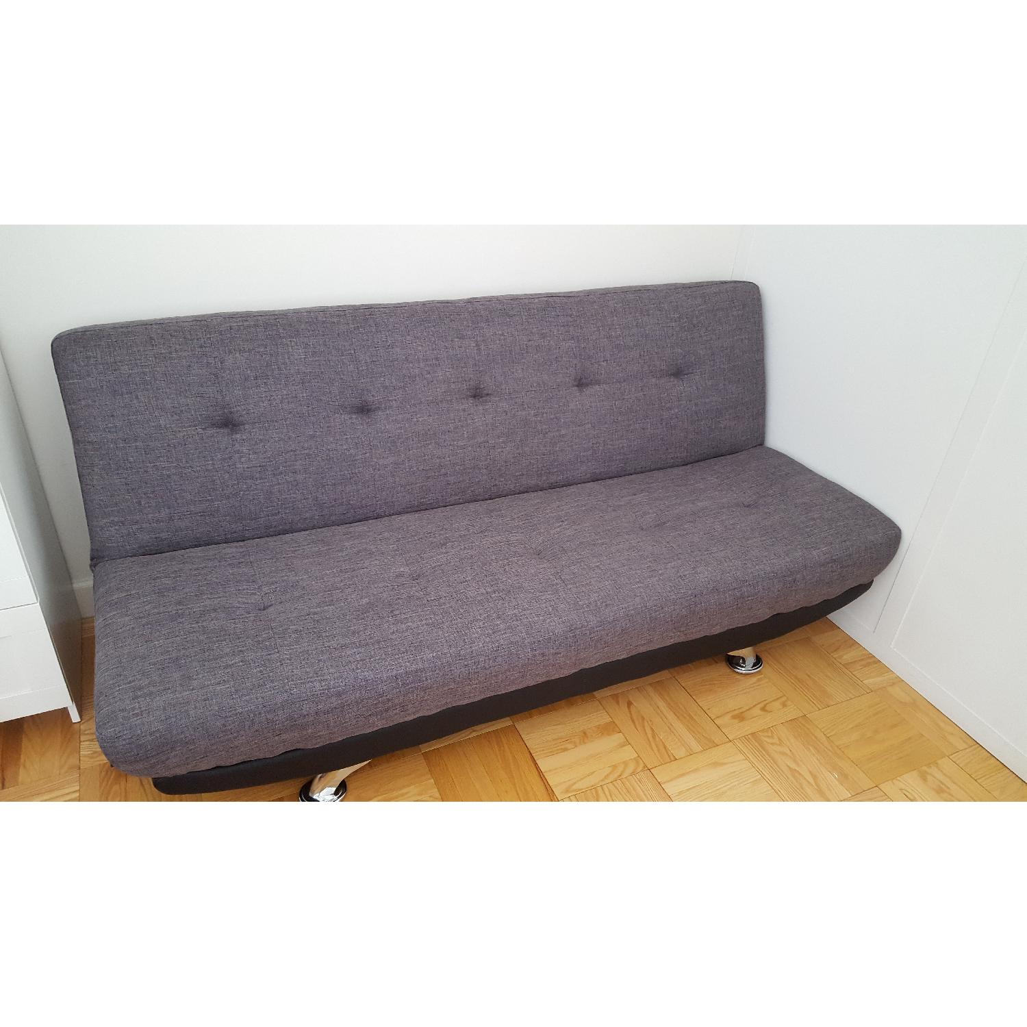 DHP Skyline Futon in Gray - image-1