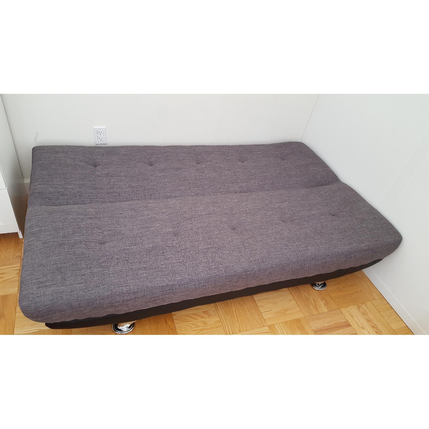 DHP Skyline Futon in Gray - image-2
