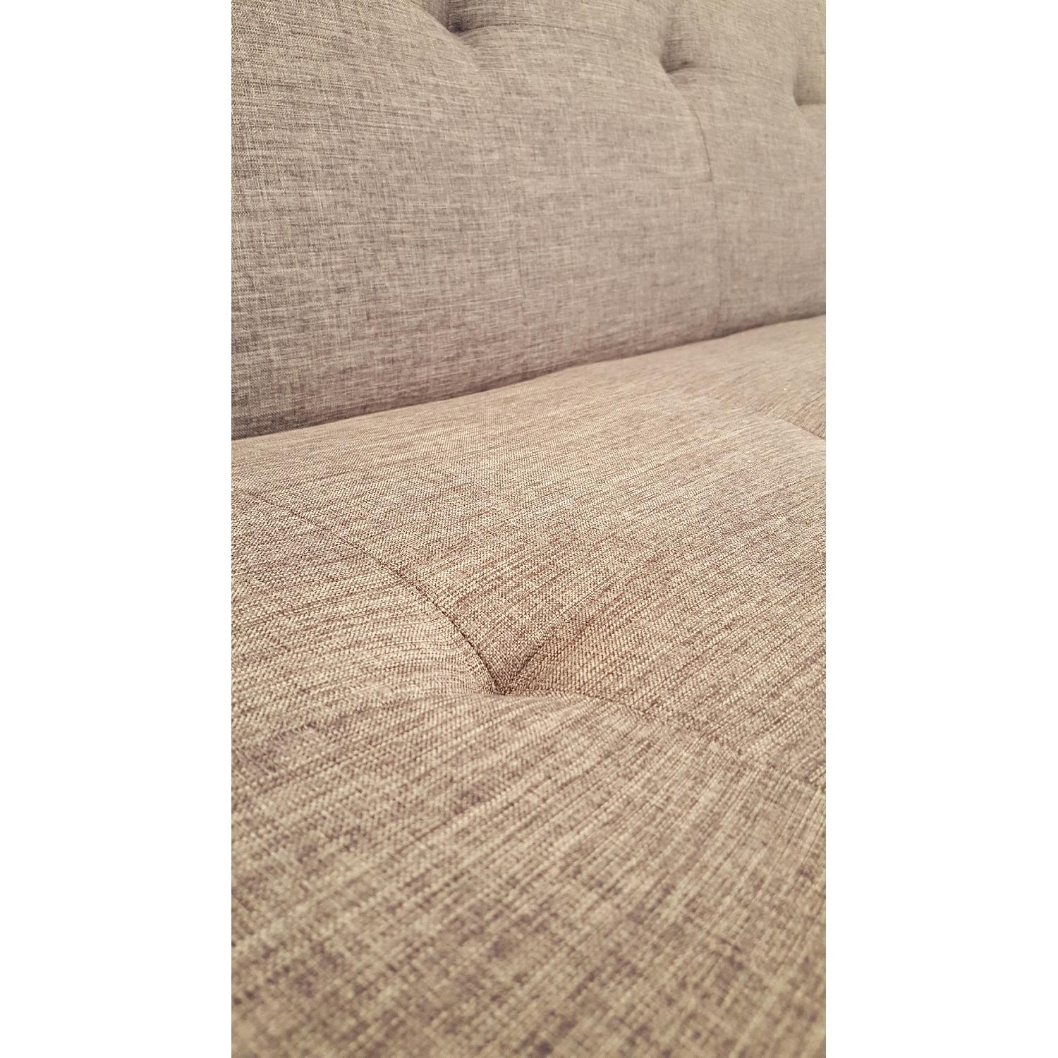 DHP Skyline Futon in Gray - image-4