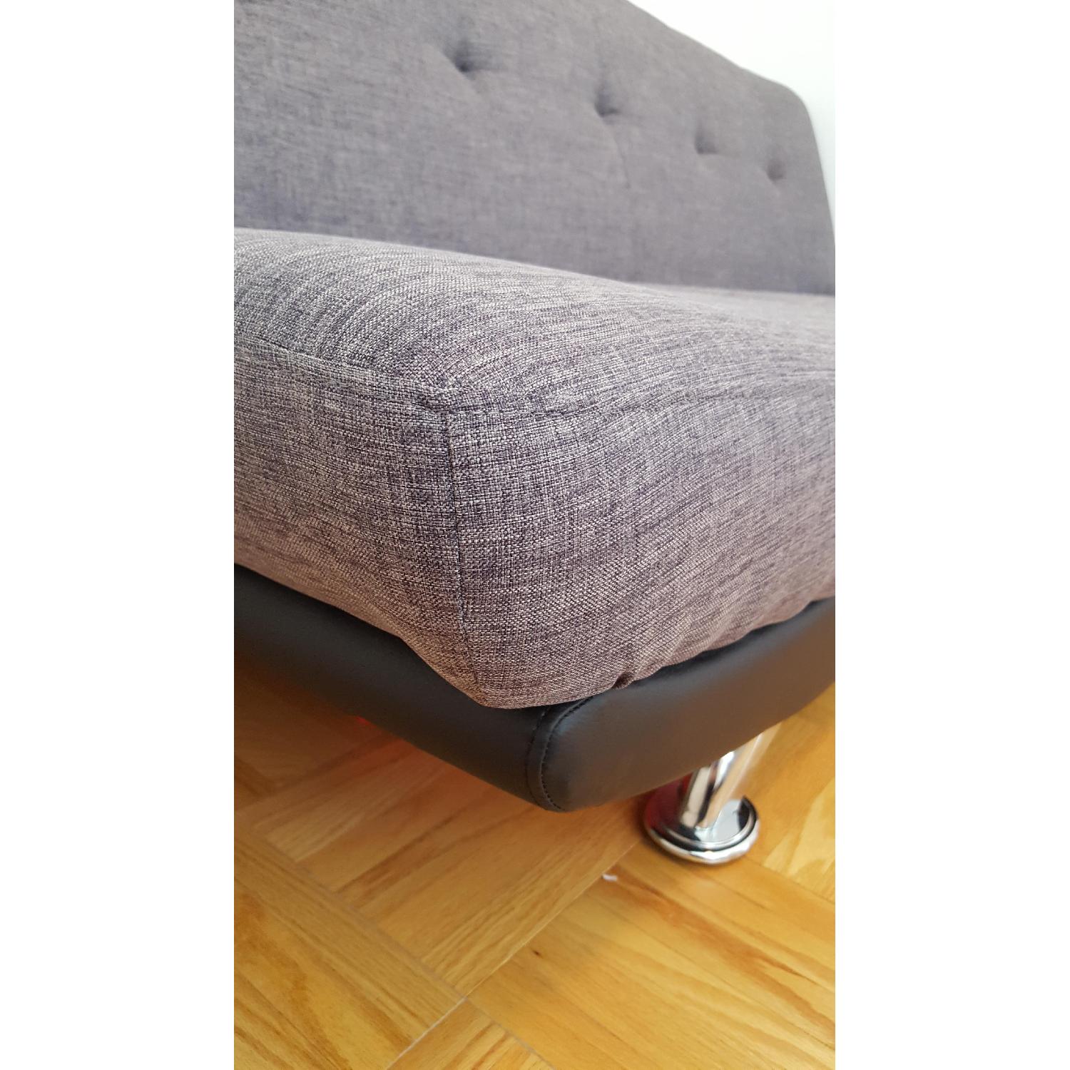 DHP Skyline Futon in Gray - image-5