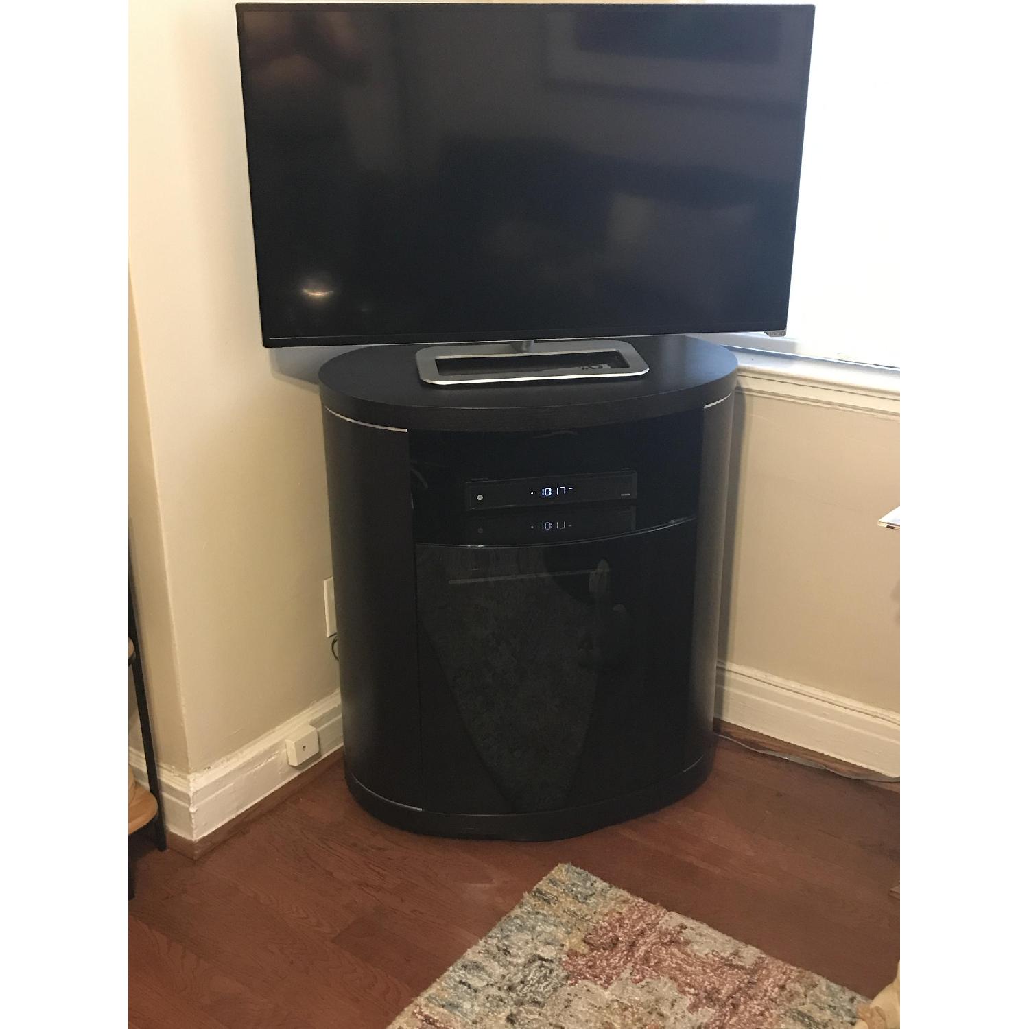 BDI Revo Espresso Wood TV Stand - image-1