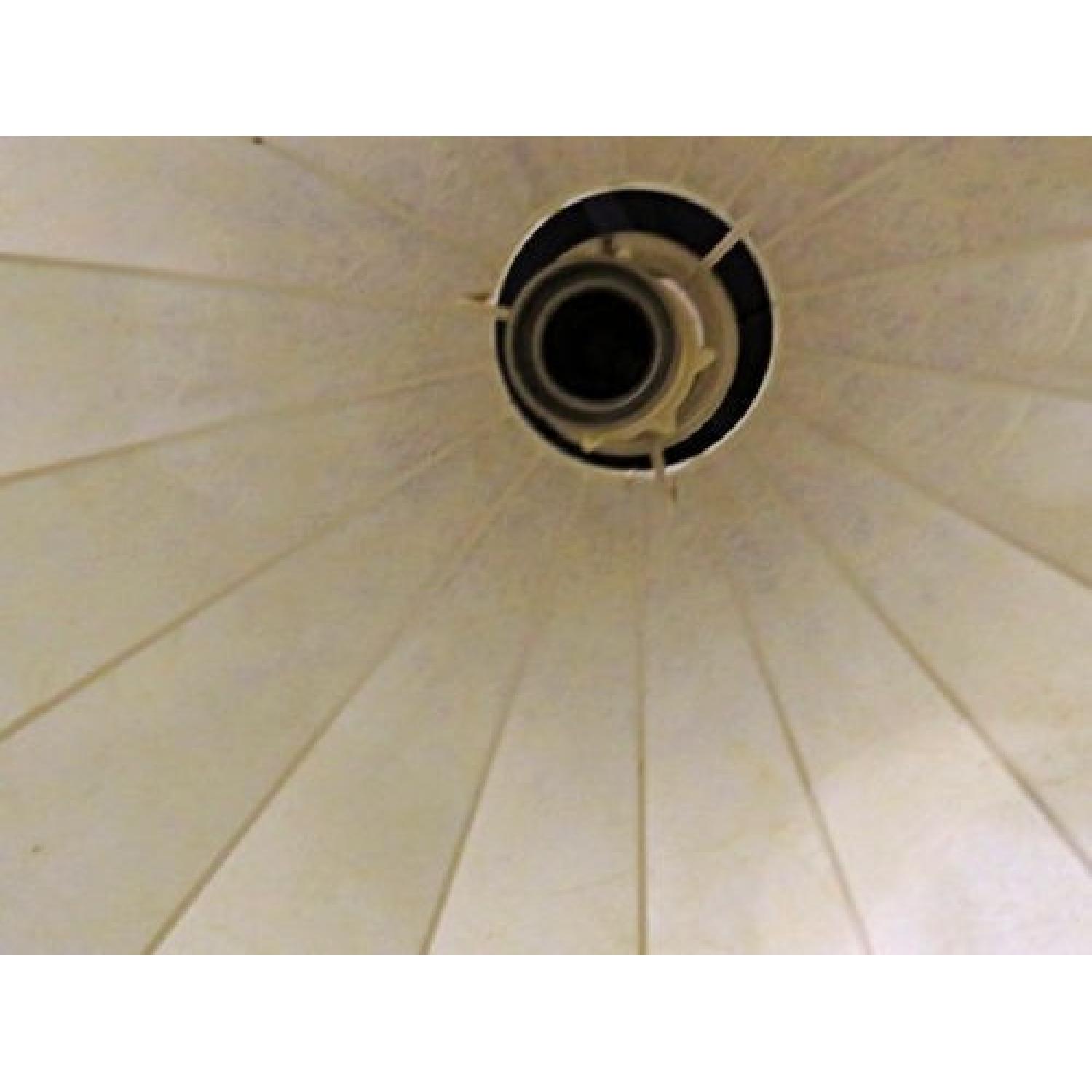 Italian Modern Stretched Parchment Bubble Hanging Light - image-3