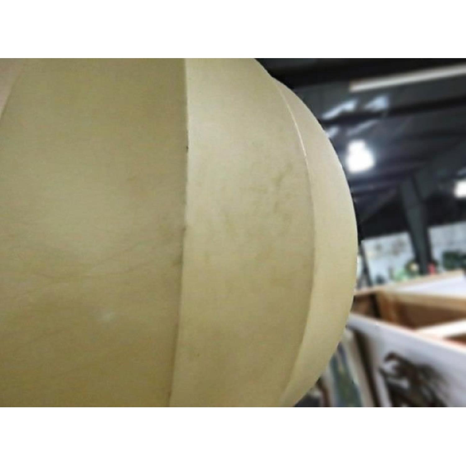 Italian Modern Stretched Parchment Bubble Hanging Light - image-7