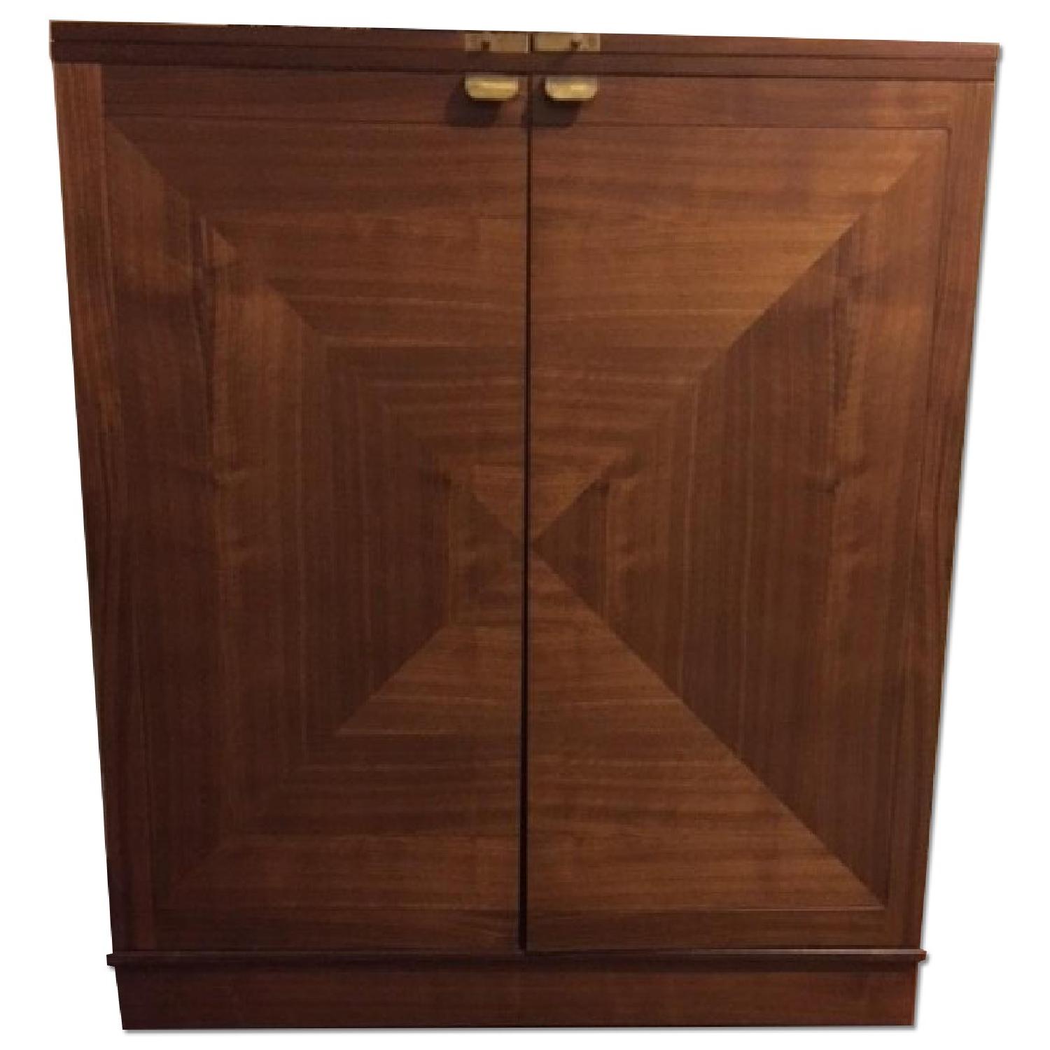 Crate & Barrel Maxine Bar Cabinet - image-0