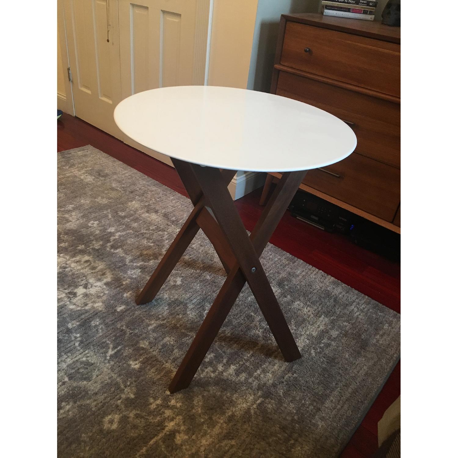 West Elm Collapsible Bistro Dining Table - image-1