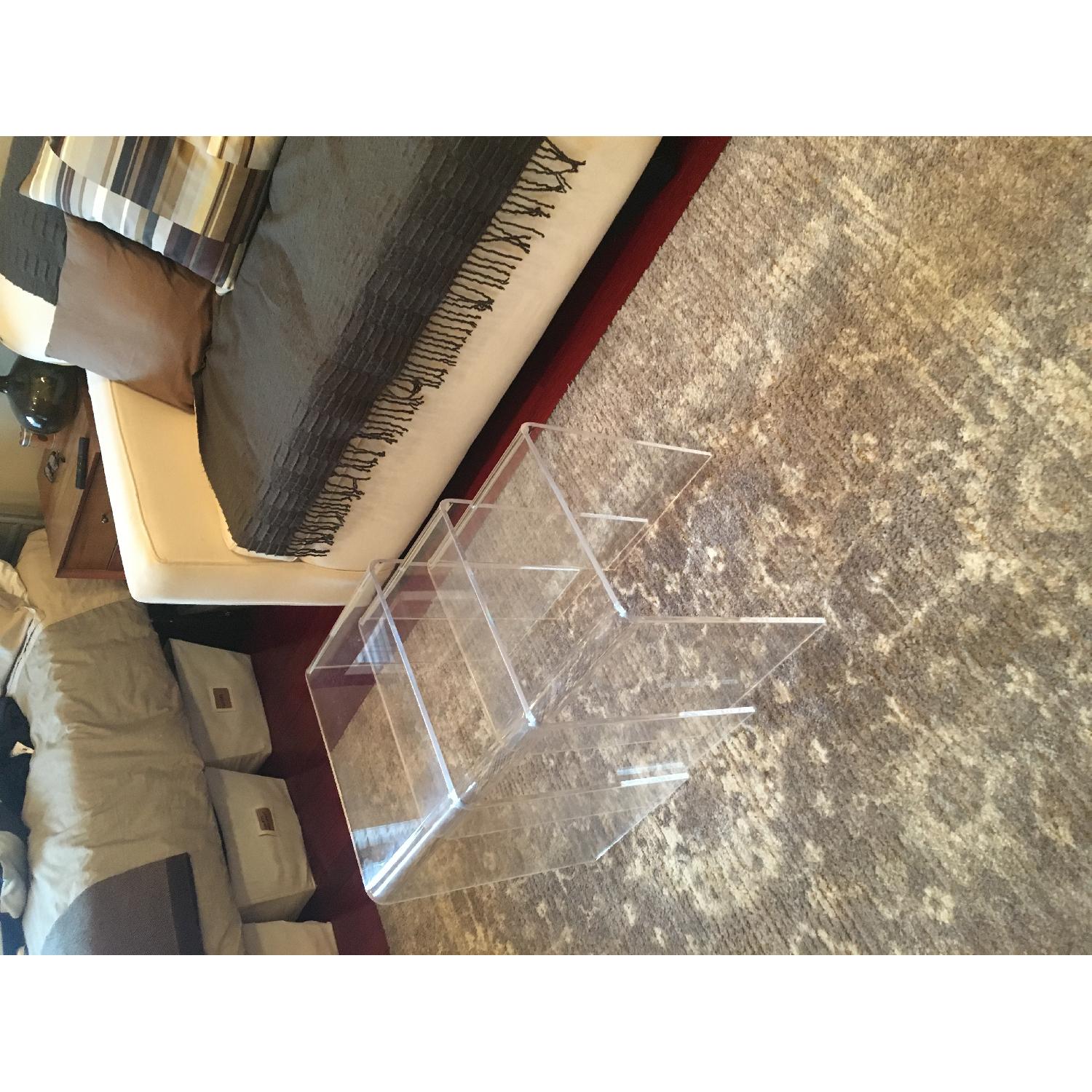CB2 3-Piece Peekaboo Acrylic Nesting Tables - image-2