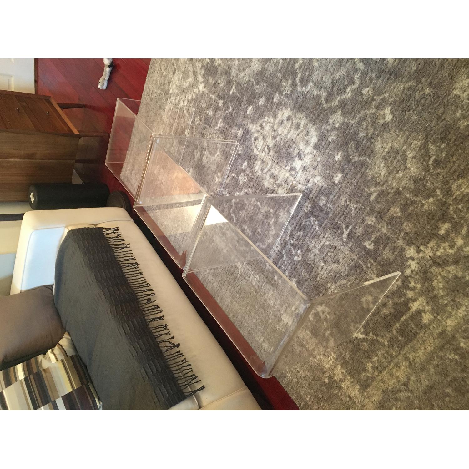 CB2 3-Piece Peekaboo Acrylic Nesting Tables - image-4