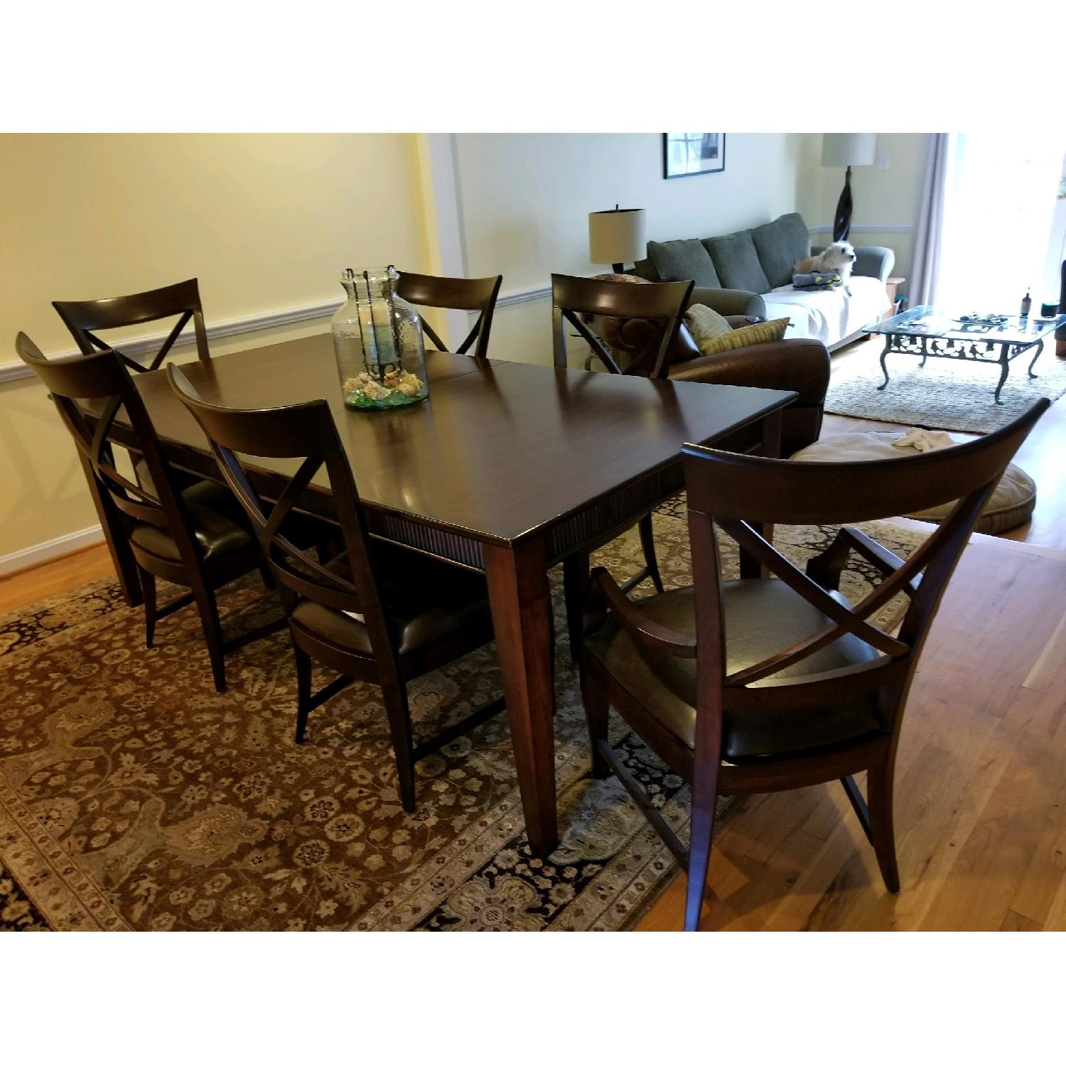 Nichols & Stone Dining Room Table w/ 8 Chairs - image-2
