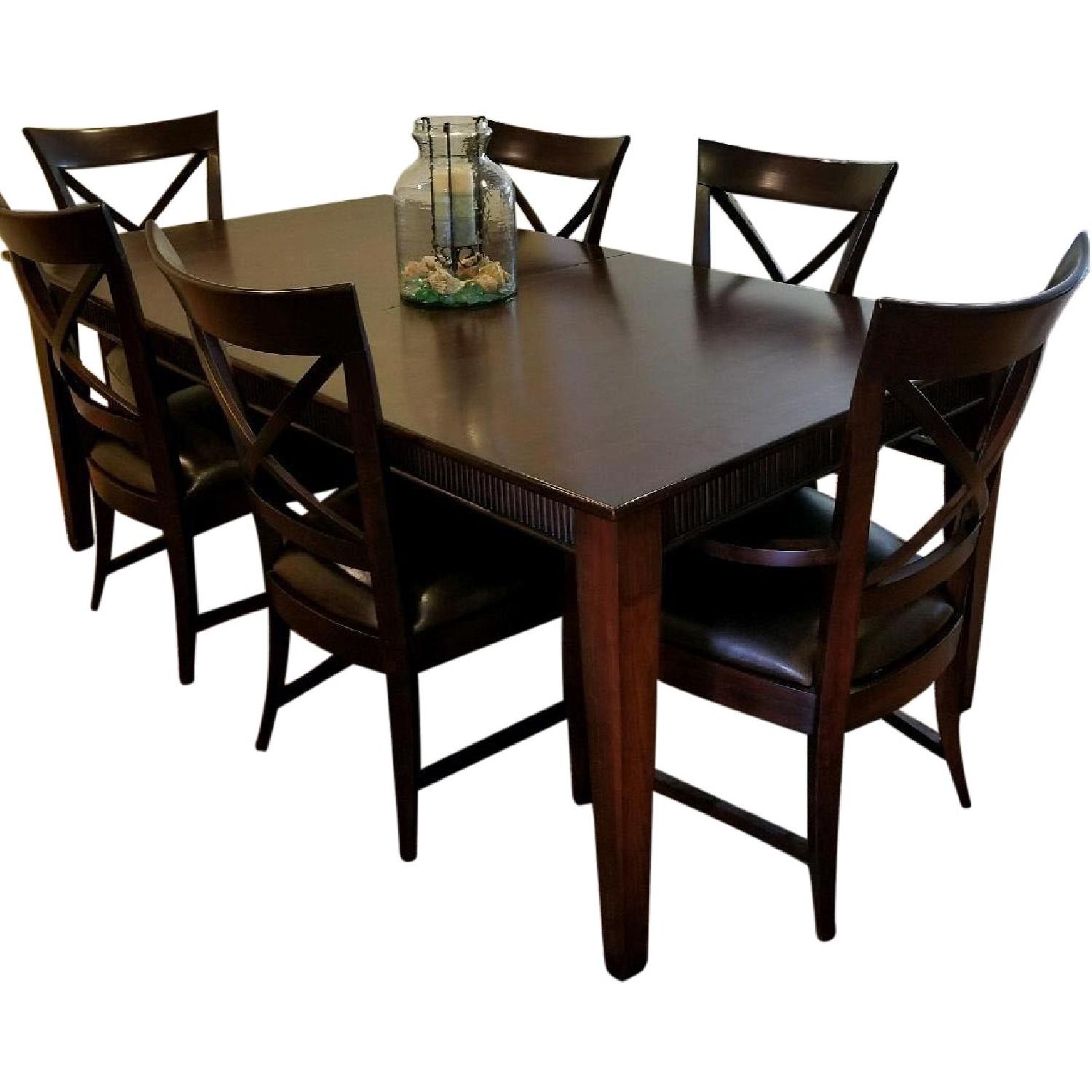 Nichols & Stone Dining Room Table w/ 8 Chairs - image-0