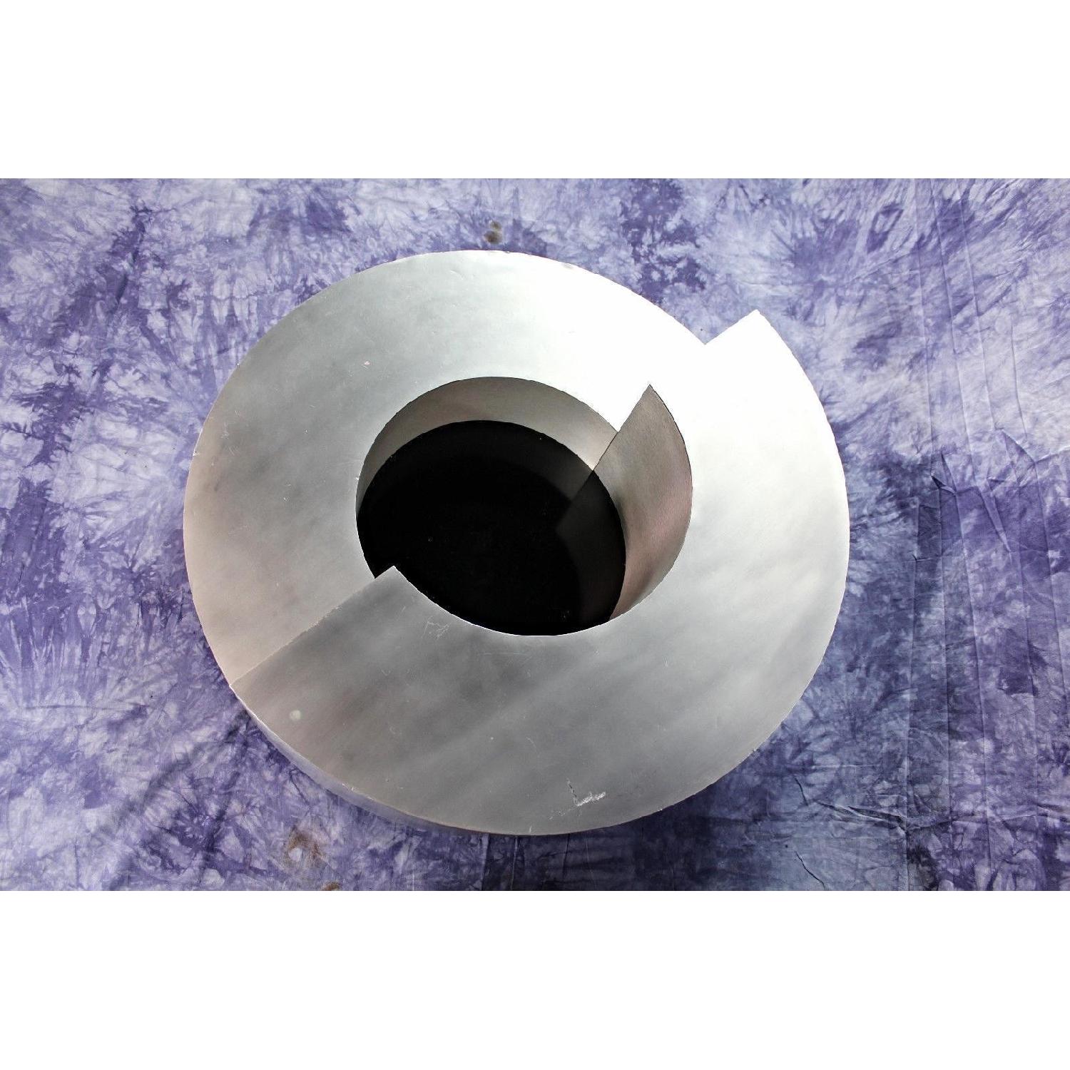 1970 Willy Rizzo Mid Century Modern Round Coffee Table - image-3