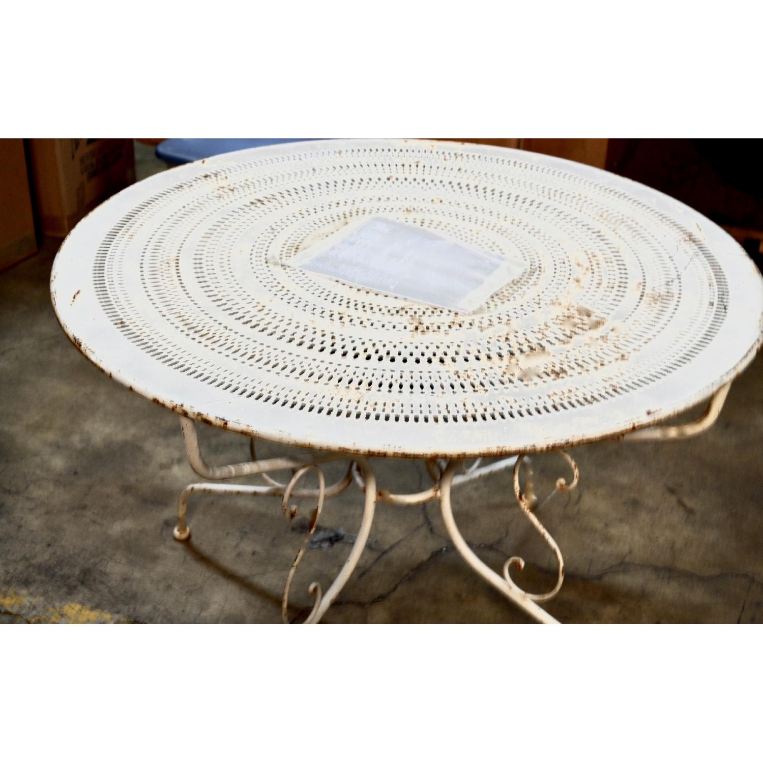 Antique French Outdoor Dining Table AptDeco