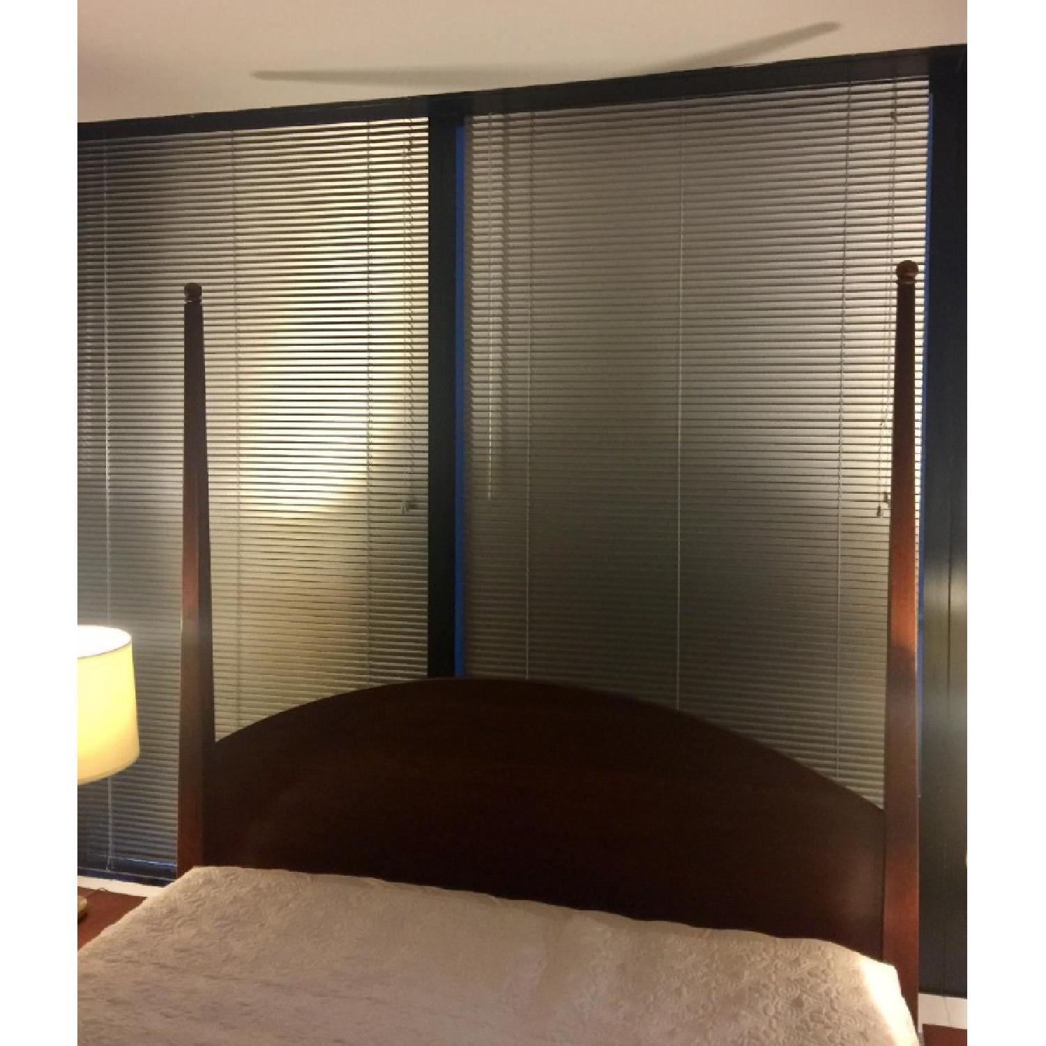 Ethan Allen Queen Bed Frame w/ H0eadboard & Footboard - image-2