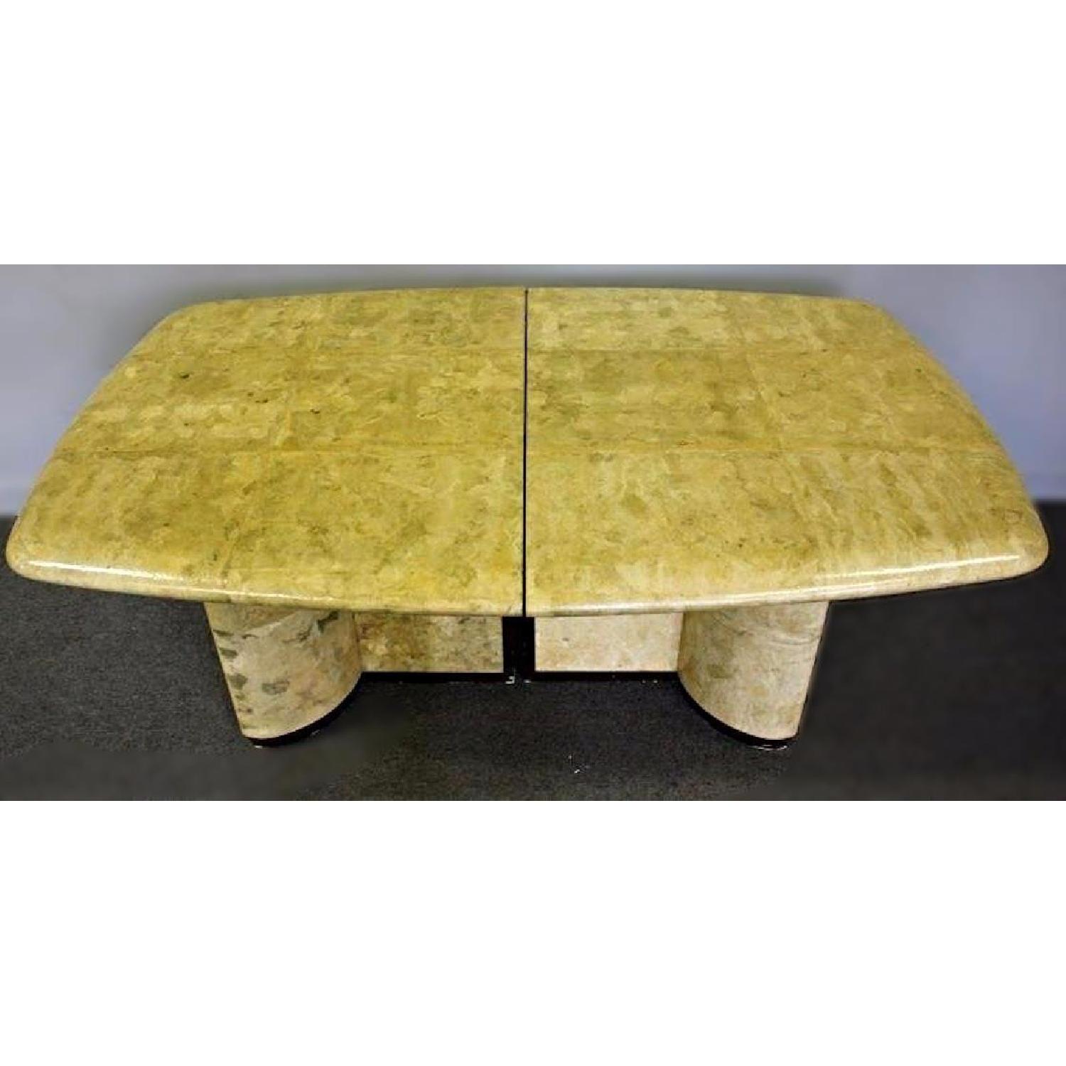 Karl Springer Mid Century Modern Parchment Dining/Conference Table - image-1