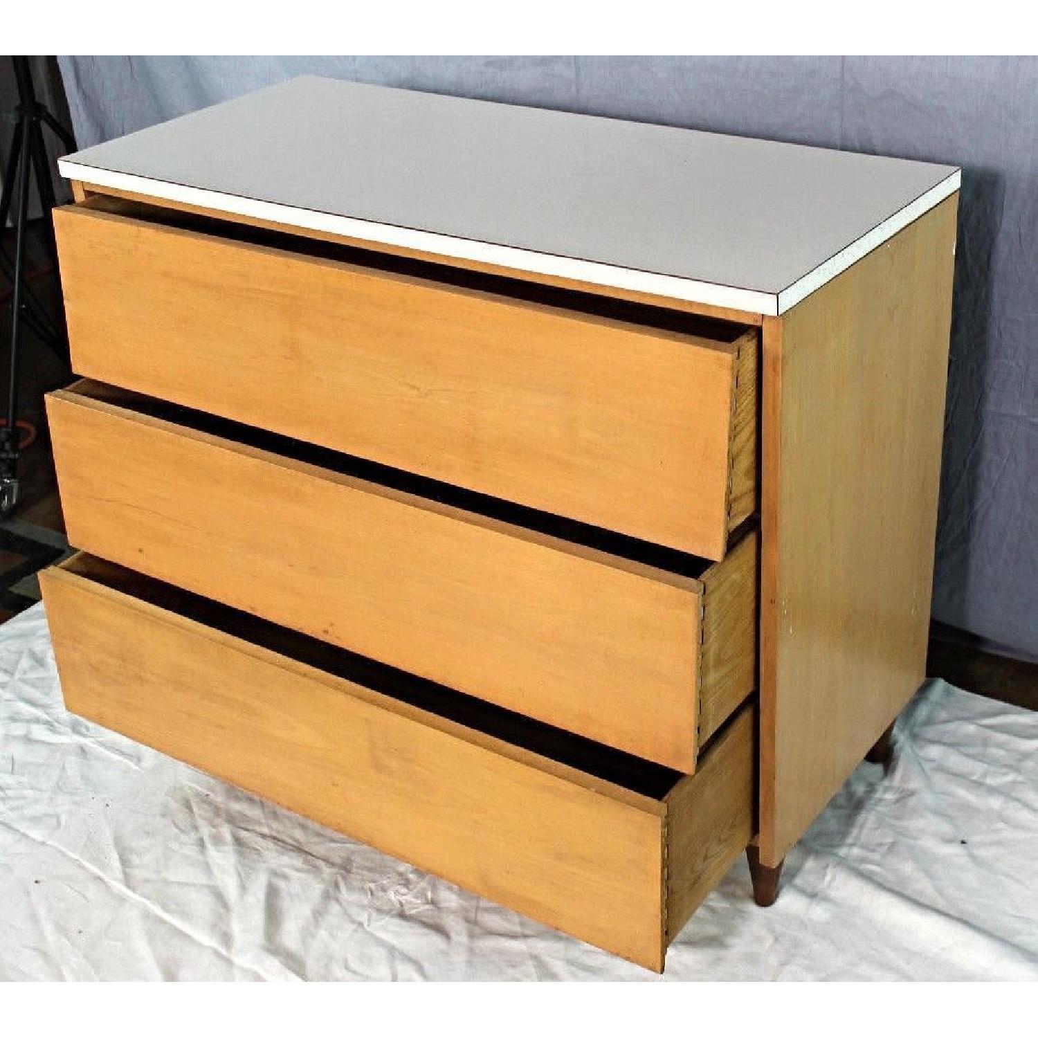 Mid Century Modern Blond Wood Chest of Drawers/Dresser - image-3