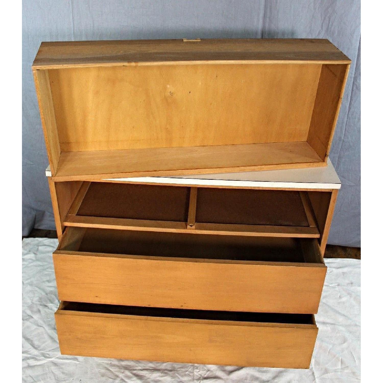 Mid Century Modern Blond Wood Chest of Drawers/Dresser - image-5