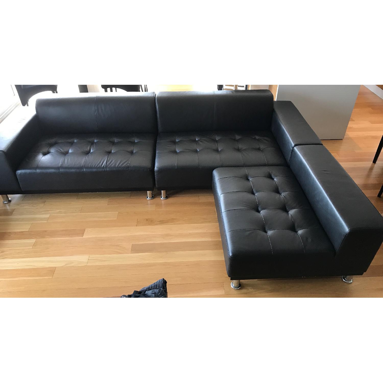 Modani Phantom Sectional Sofa in Black - image-1