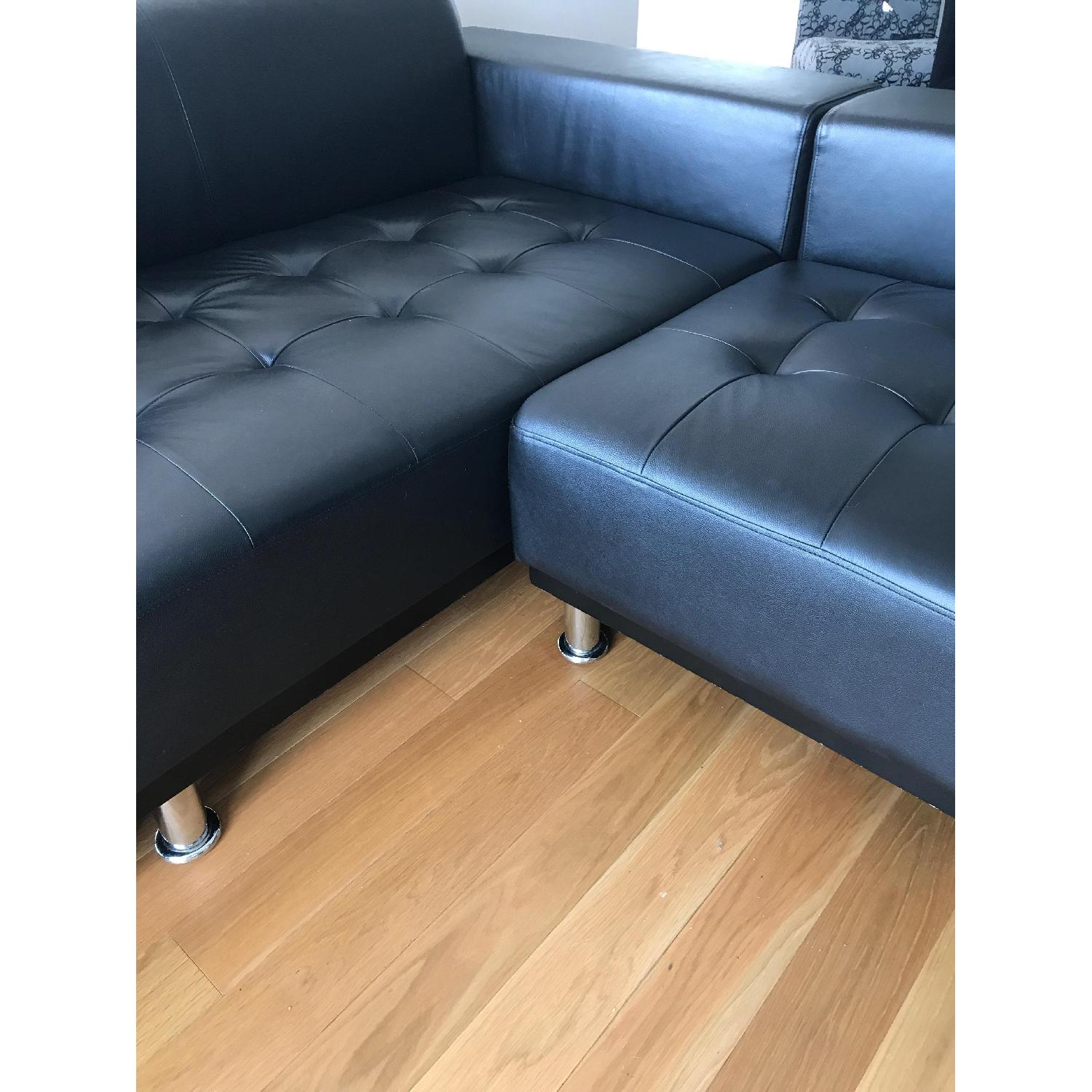 Modani Phantom Sectional Sofa in Black - image-4