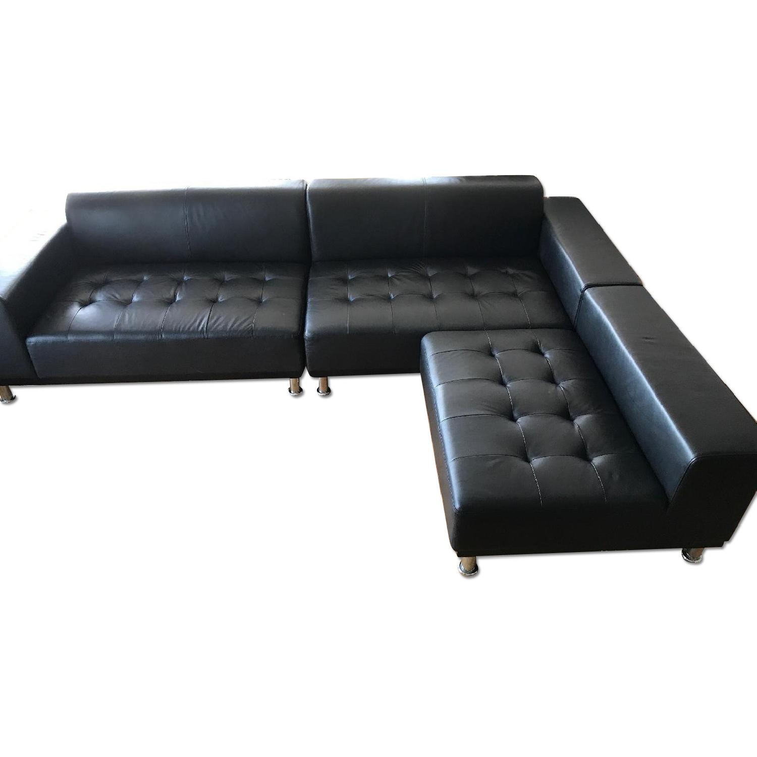 Modani Phantom Sectional Sofa in Black - image-0