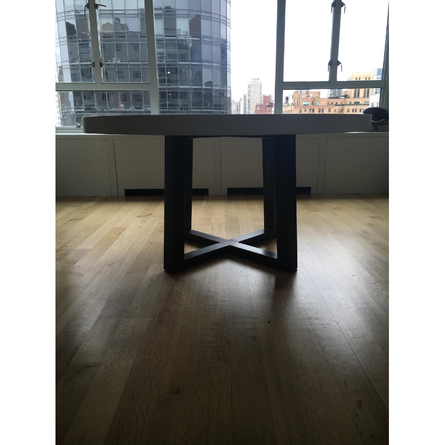 Custom Concrete Top Dining Table - image-5