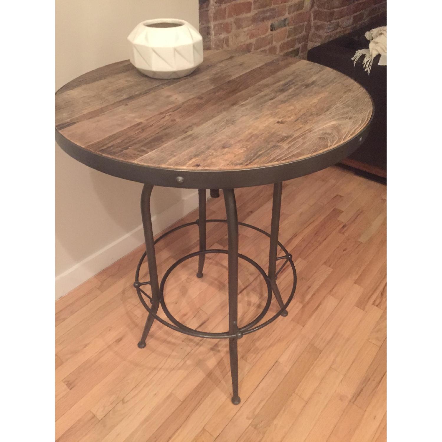 Arhaus High Top Reclaimed Wood Table - image-2