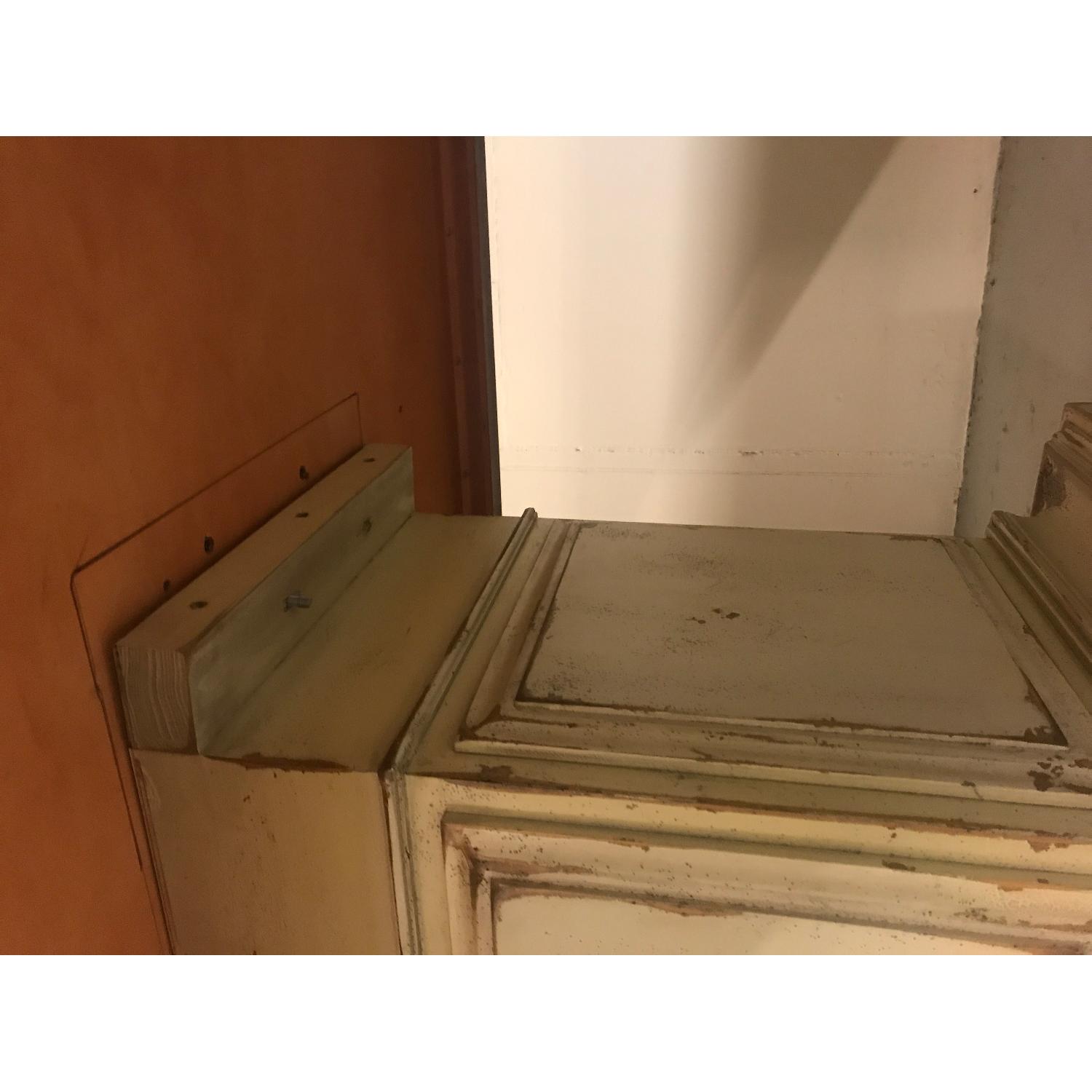 Rustic Wood Dining Table on Pedastals - image-7