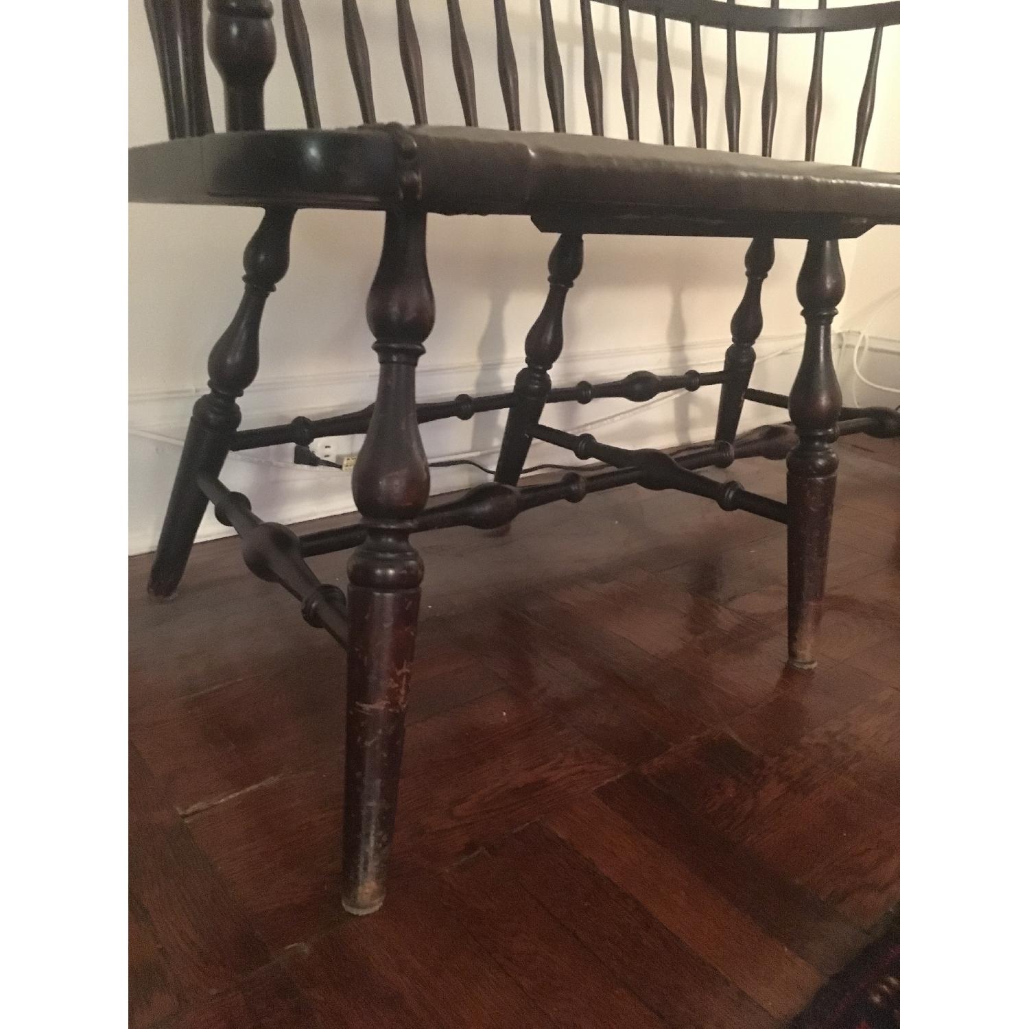 Antique Windsor Bench - image-4